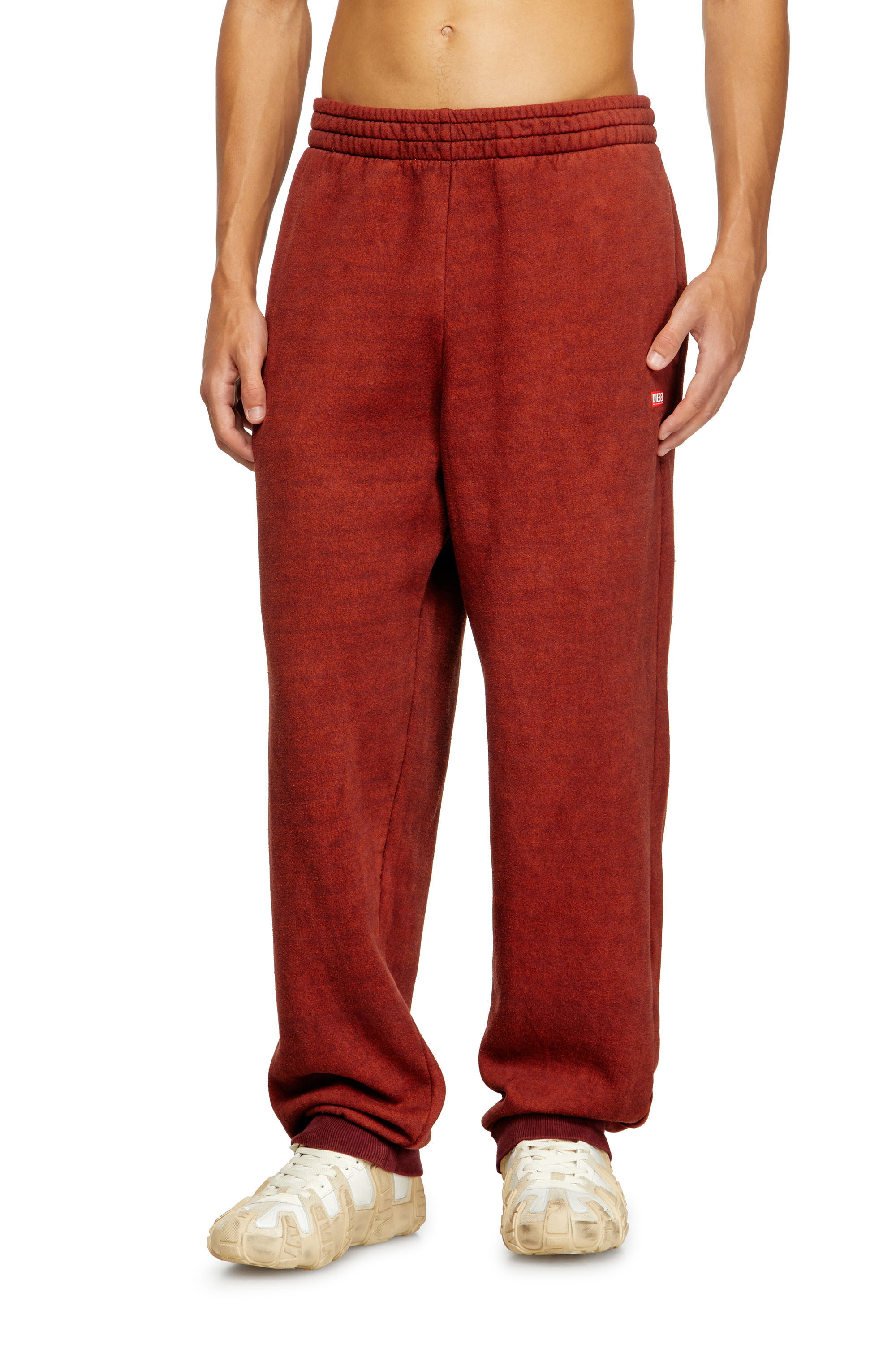 Diesel - P-MARKY-CUFF, Pantalones con cordón y acabado de canalé. Hombre in ToBeDefined - 1