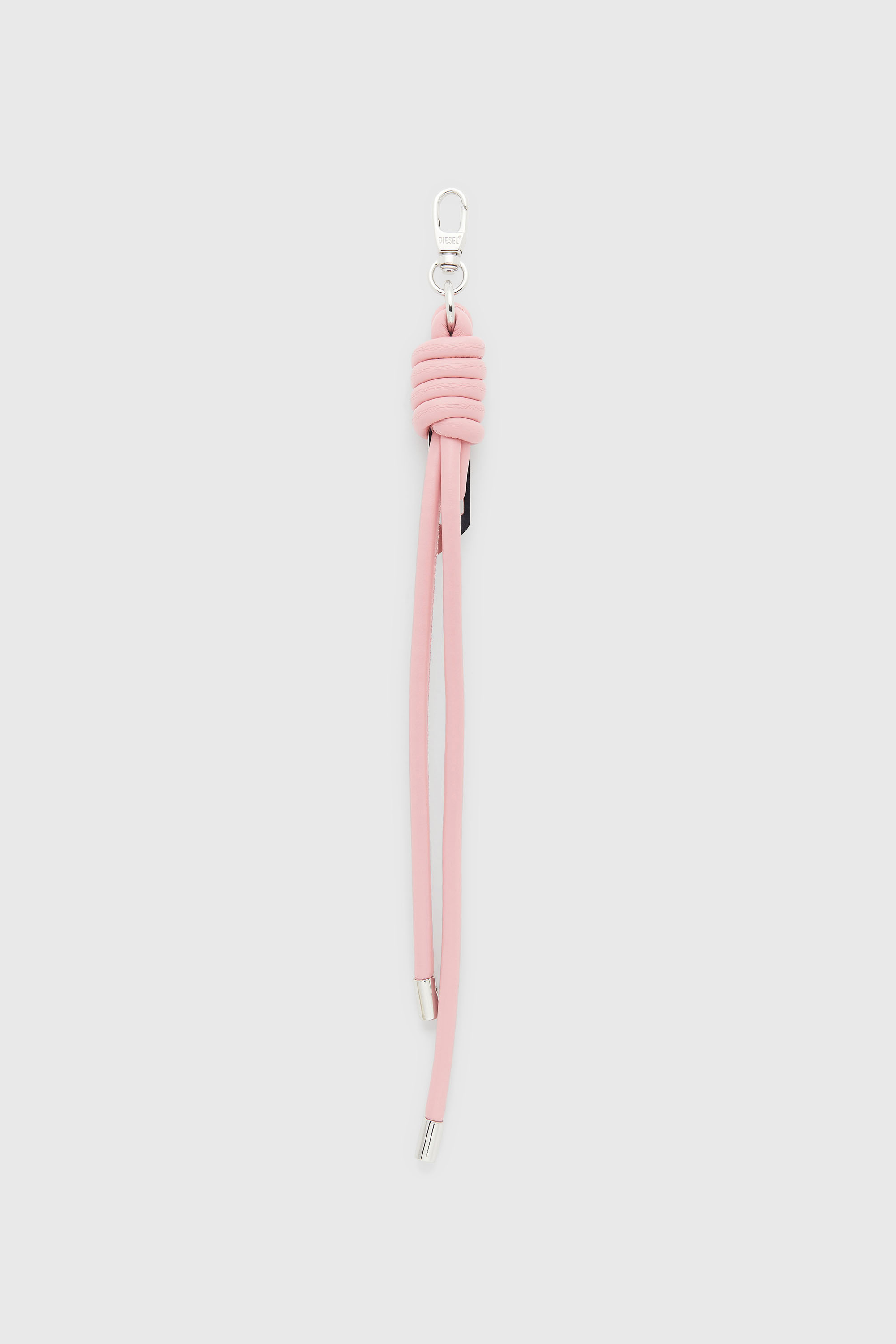 Diesel - ROPE I, Charm con tiras anudadas en metal y PU Unisex in Rosa - 2