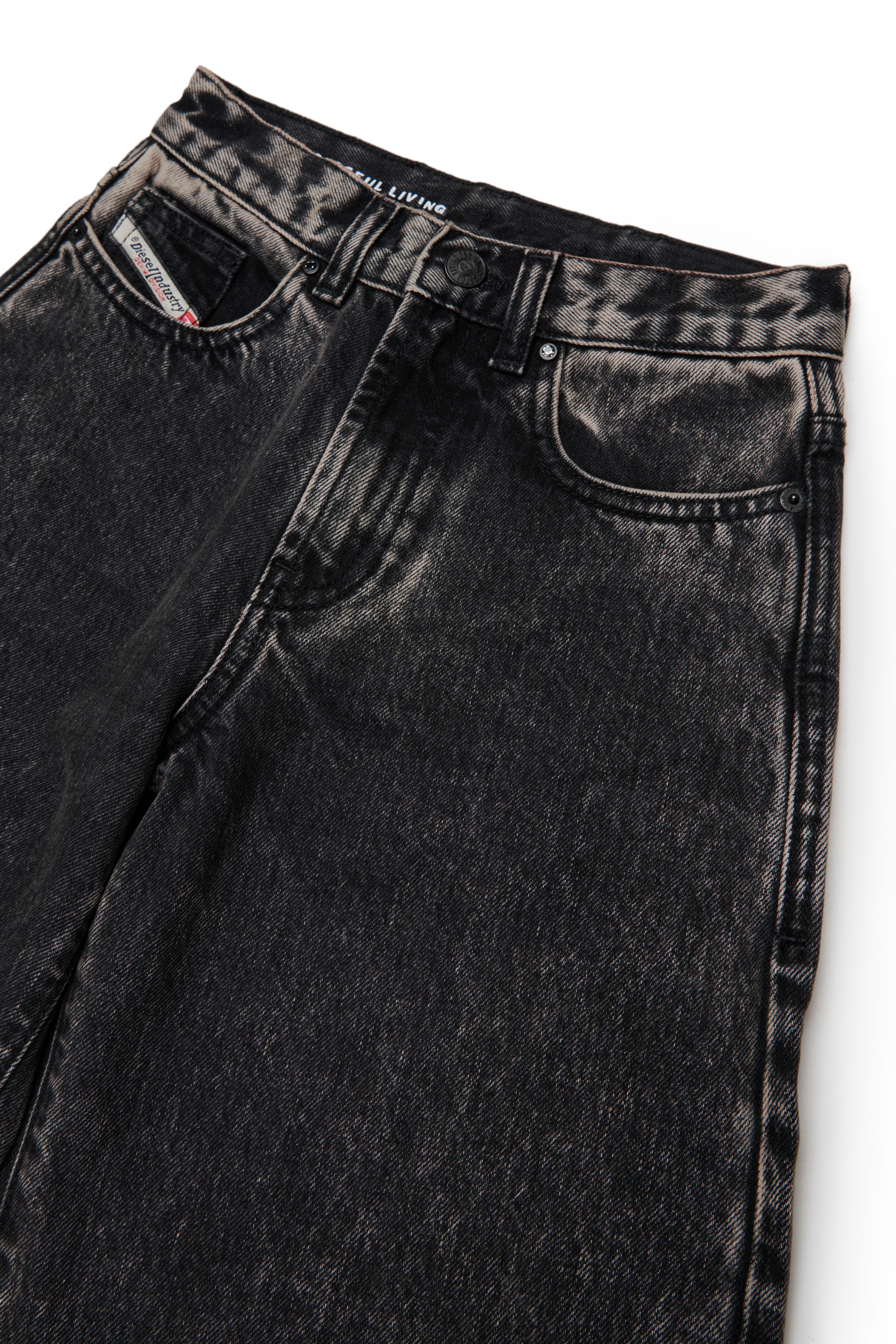 Diesel - D-MILTY-J Mujer, Negro/Gris oscuro - 3