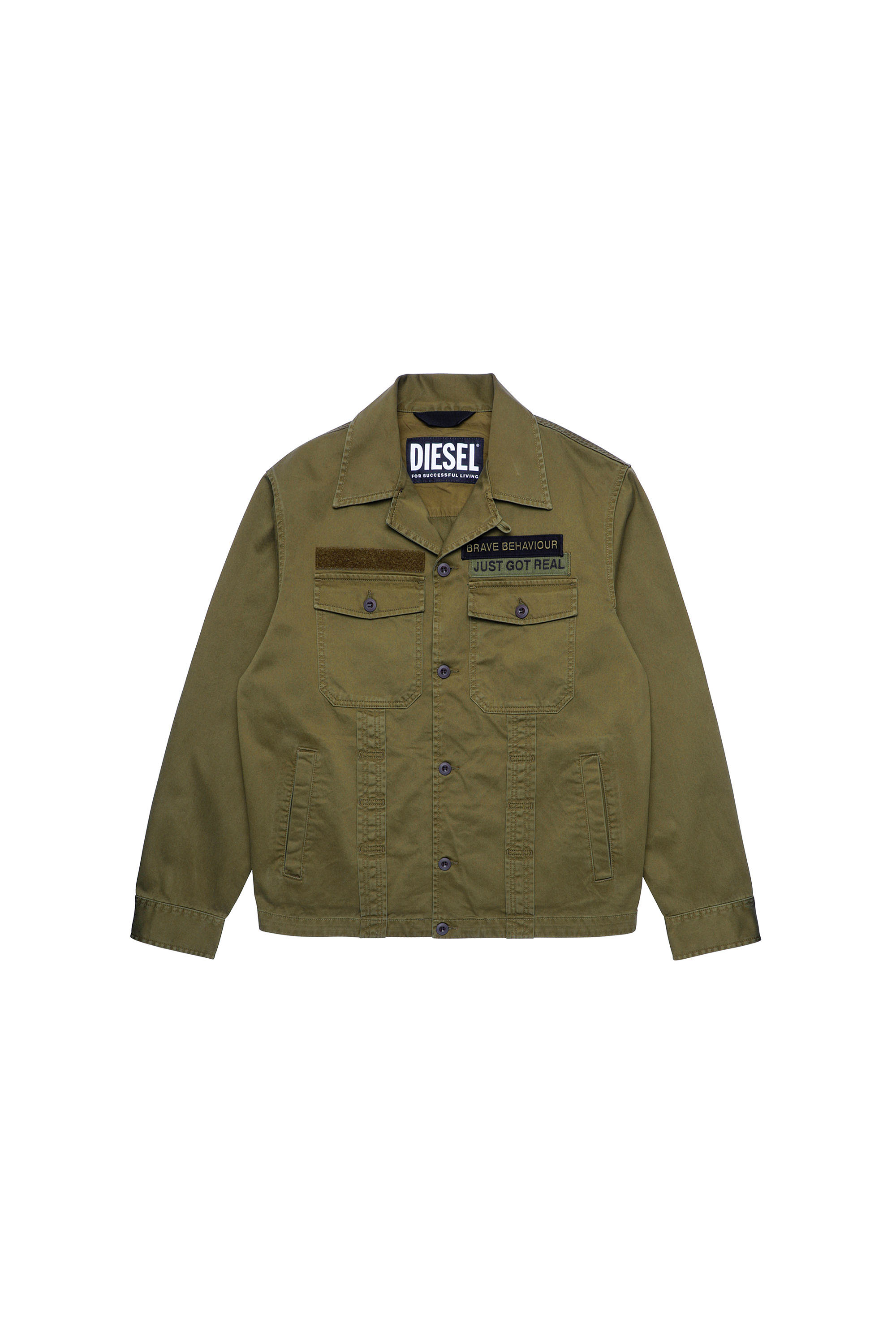 J-FULLER, Verde Militar - Chaquetas