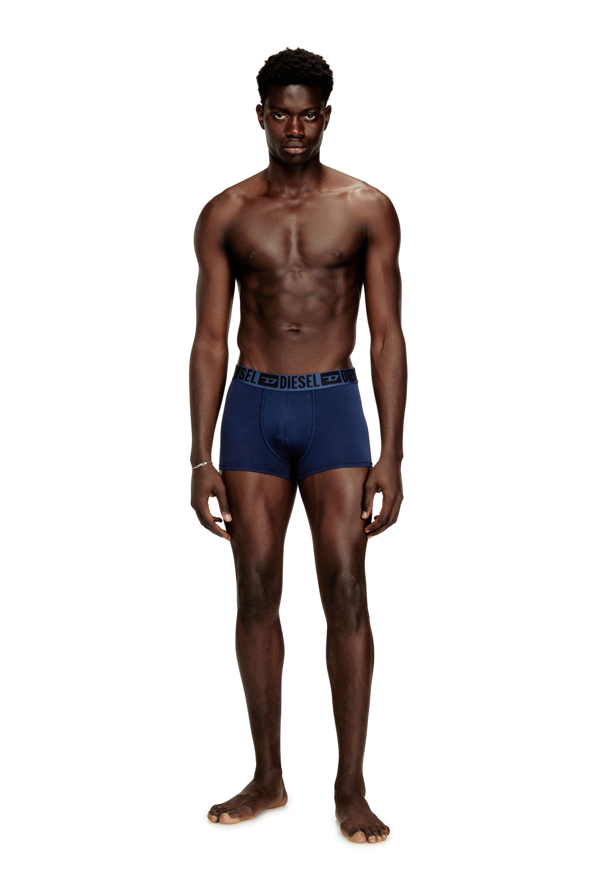 Diesel - MIKE-D-CORE-3PACK, Paquete de 3 bóxers de algodón elástico con pretina tonal. Hombre in ToBeDefined - 3