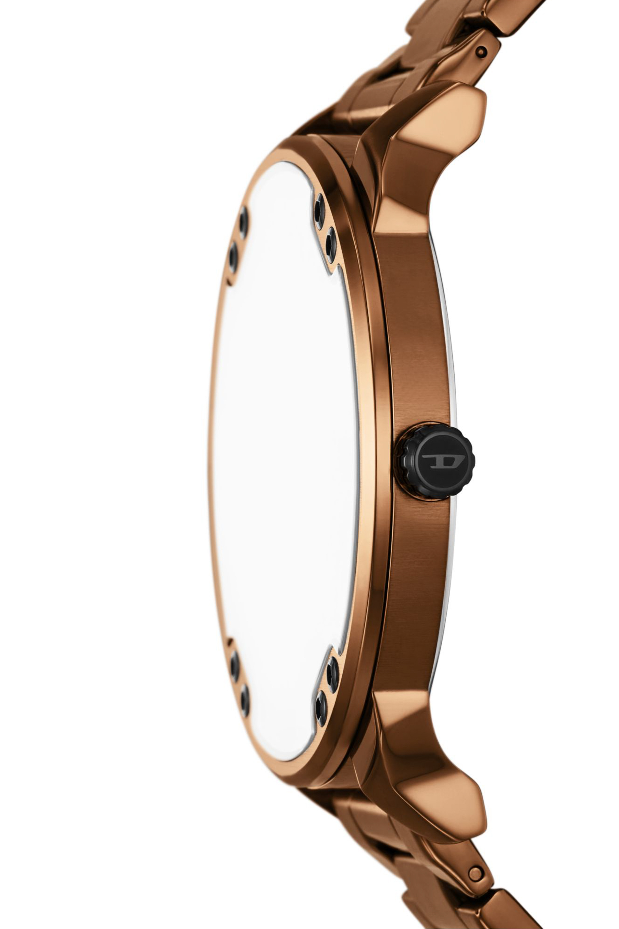 Diesel - DZ7493 WATCH, Reloj Mr. Daddy slim de acero inoxidable brown Hombre in Marrón - 3