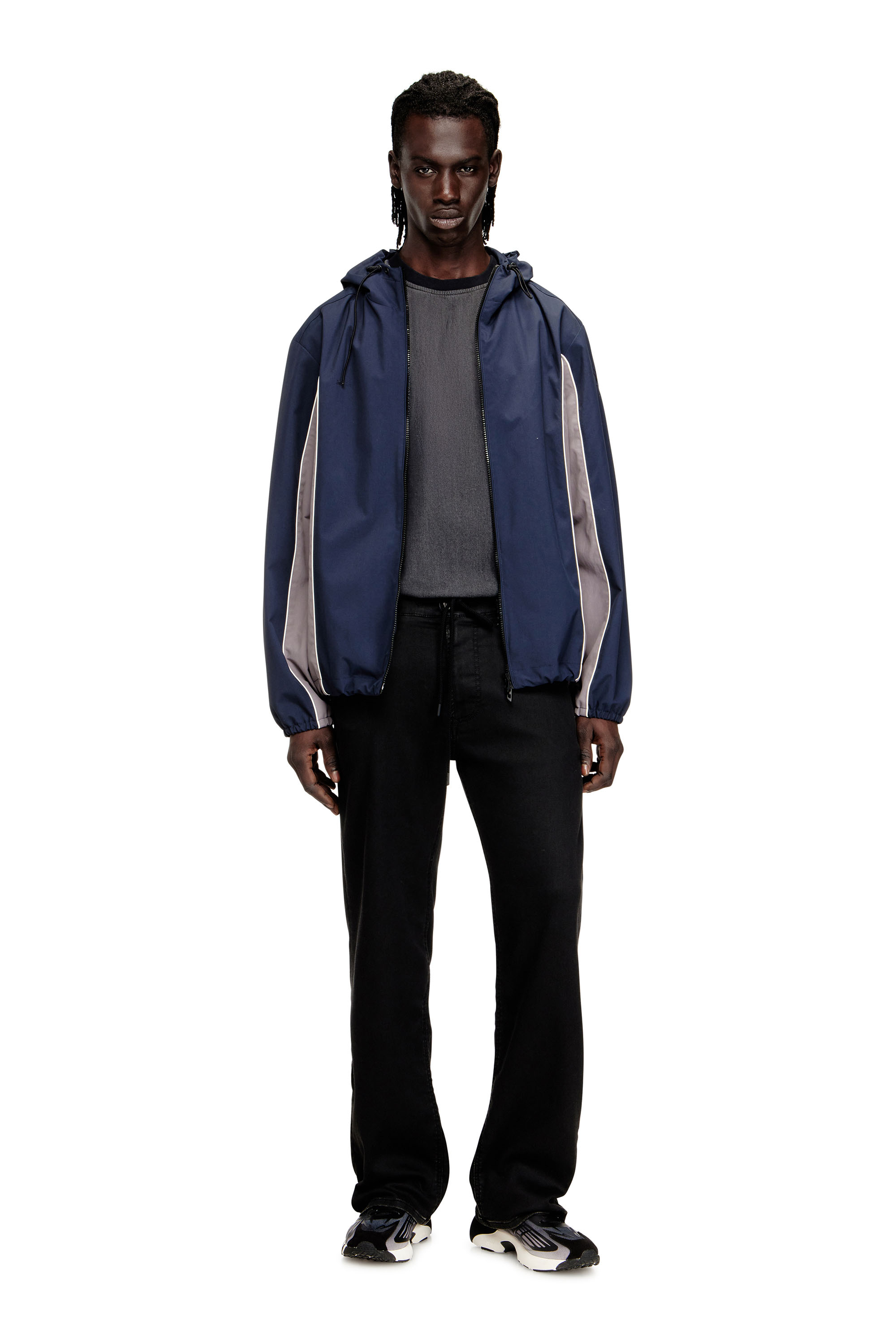 Diesel - Relaxed 2080 D-Reel Joggjeans® 09N90 Hombre, Negro/Gris oscuro - 2