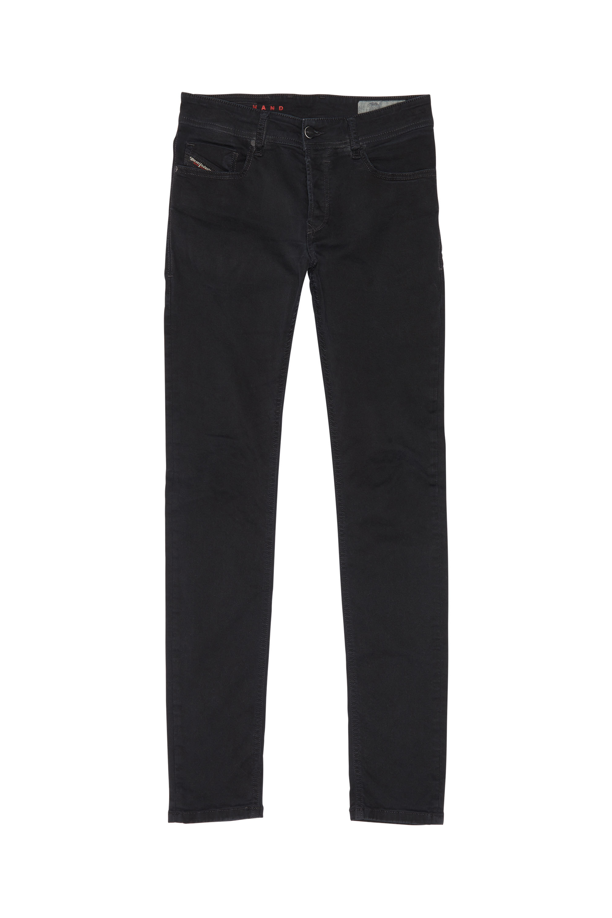 Diesel - SLEENKER, Diesel Hombre - Vaqueros Negro/Gris oscuro Hombre in Negro - 1