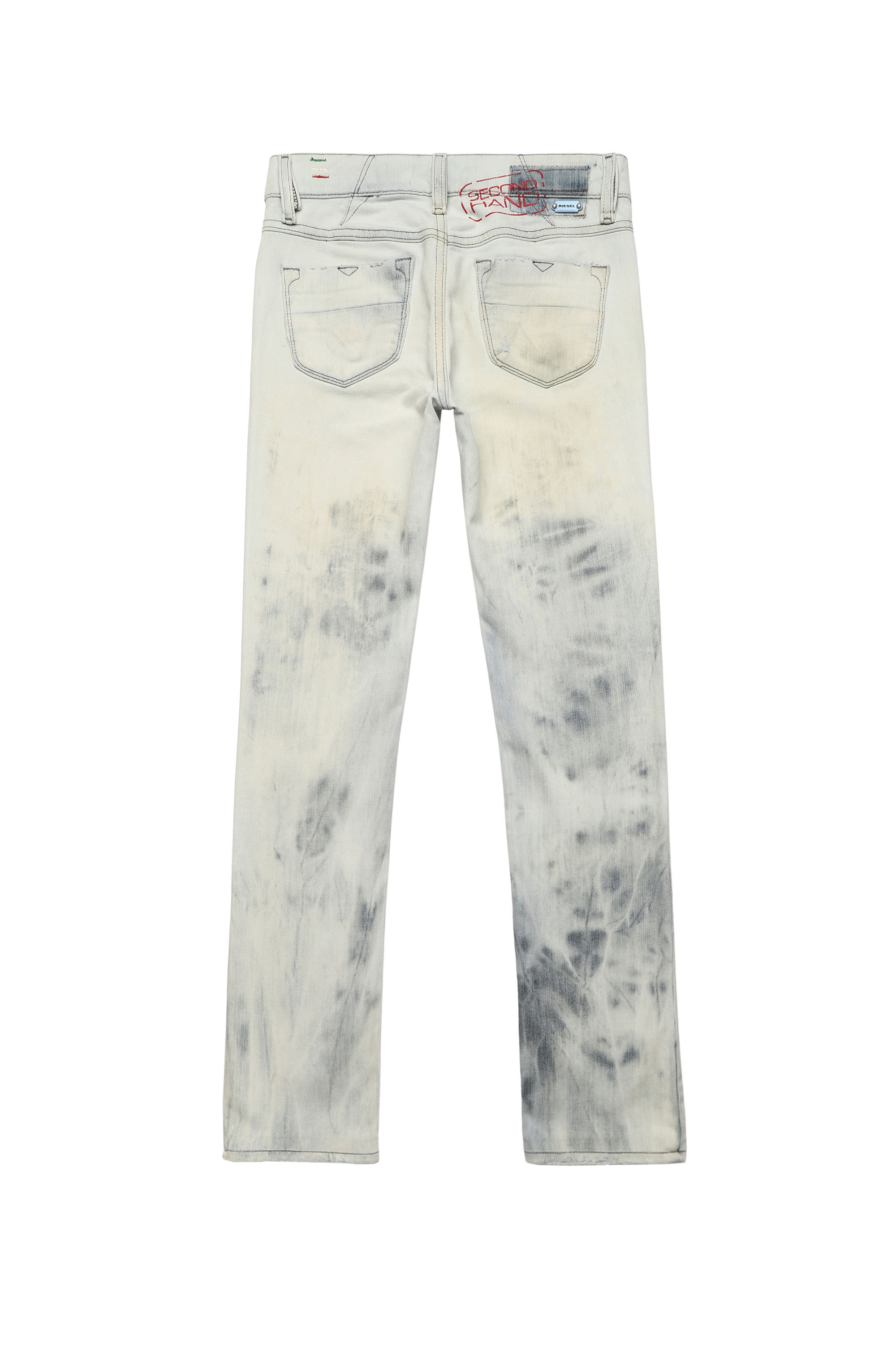 Diesel - LIVY, Woman's Diesel Woman - Jeans White in Light Blue - 2