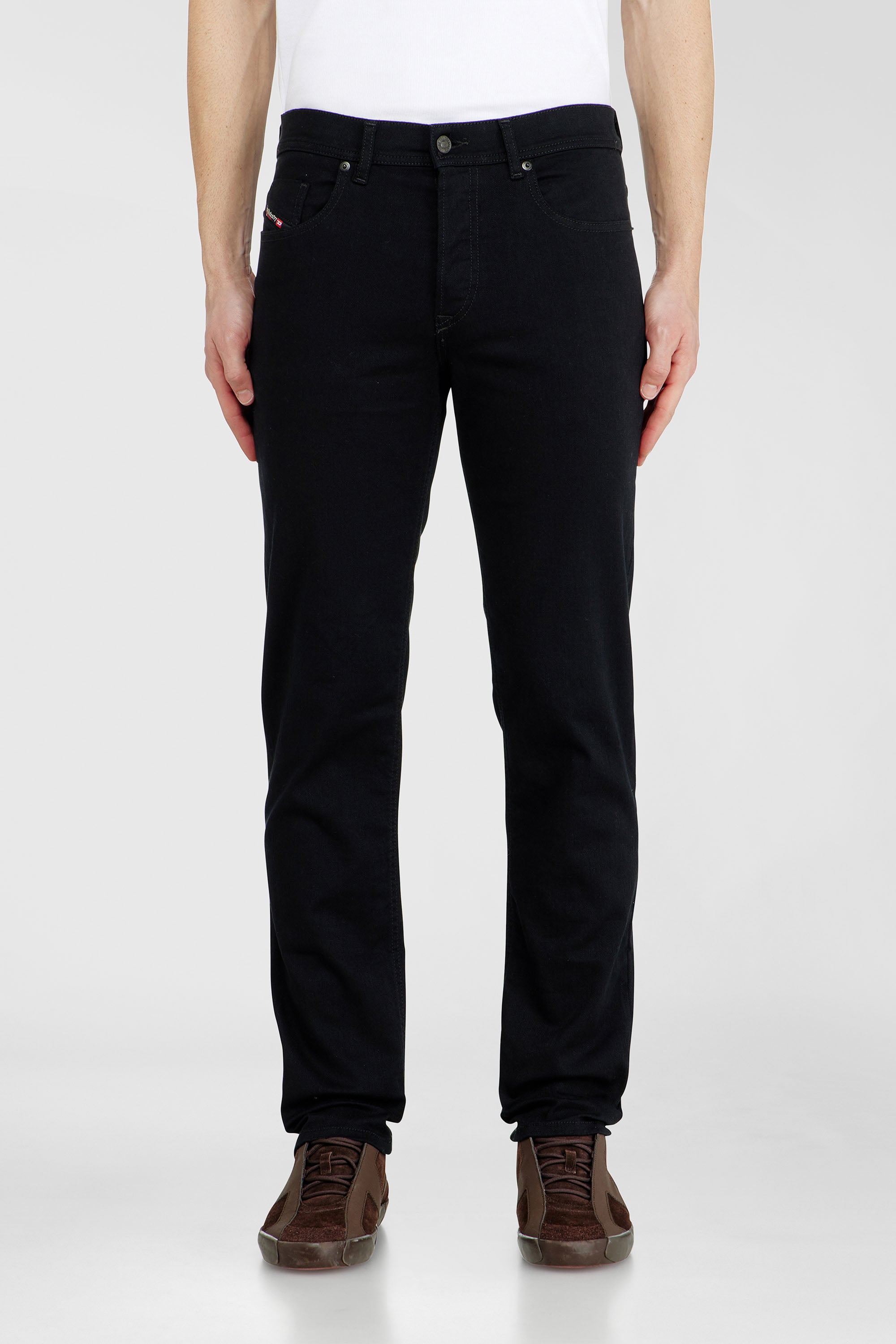 Diesel - Regular Jeans 1985 Larkee 0688H Hombre, Negro/Gris oscuro - 1
