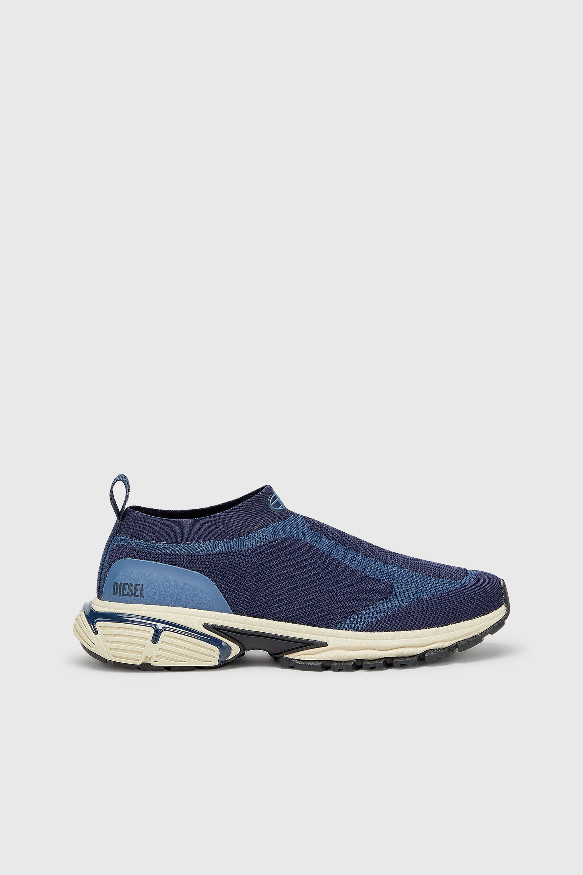 Diesel - S-PRO-V-DENSE-SOCKS, Pro-V-Dense -Zapatillas calcet&iacute;n de punto tipo slip-on Hombre in Azul marino - 1