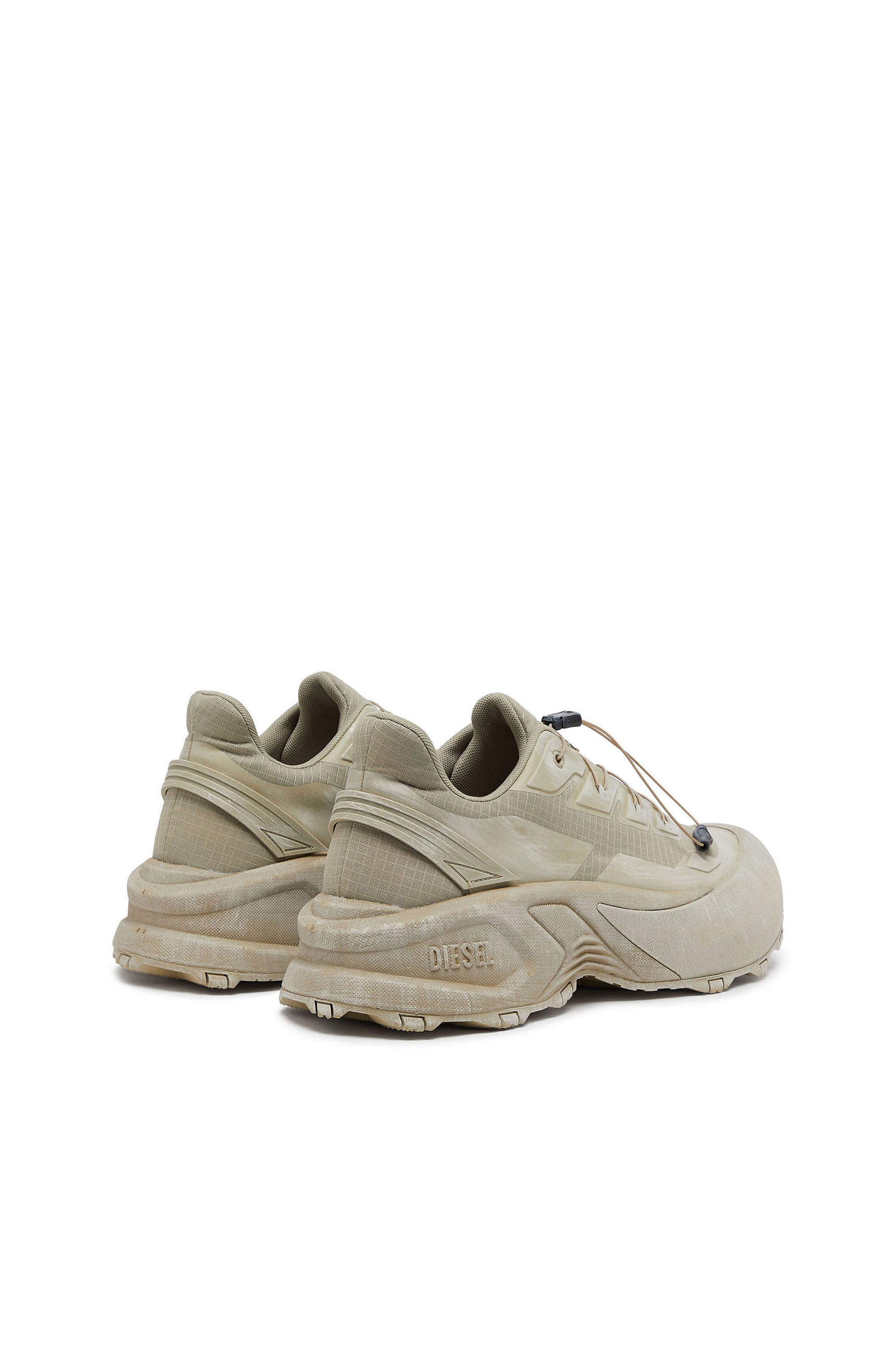 Diesel - D-CAGE RUNNER, D-Cage Runner-Zapatillas gruesas en ripstop Hombre in Verde - 3
