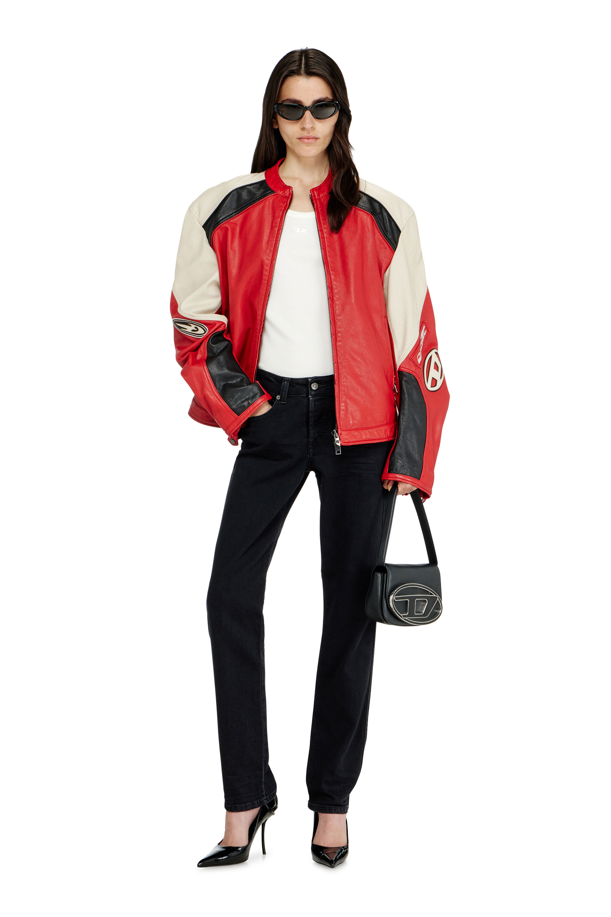 Diesel - Slim Jeans 1992 D-Jiann 09N89 Mujer, Negro/Gris oscuro - 1