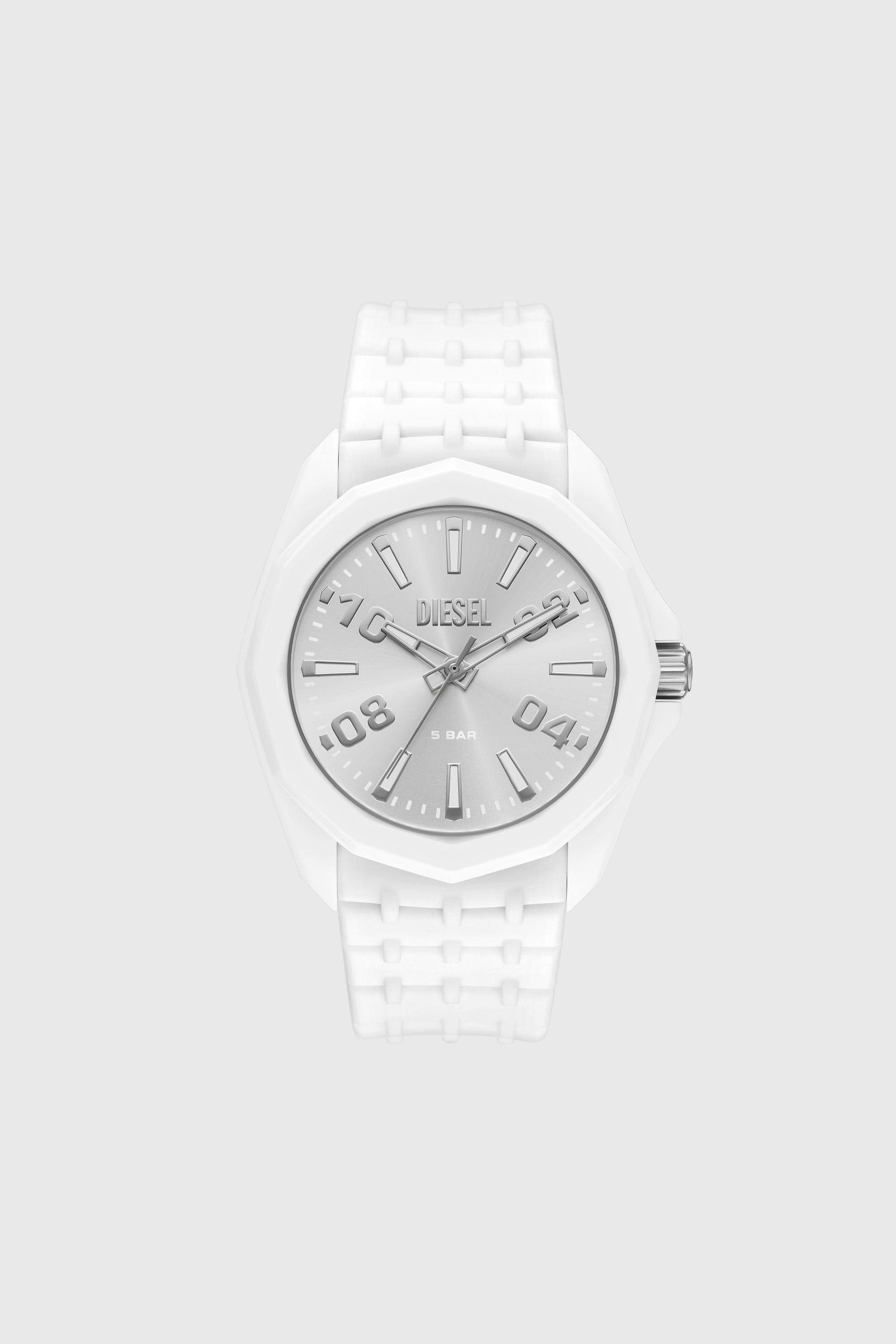 Diesel - DZ2244 WATCH, Reloj Stinger de silicona blanca Hombre in Blanco - 1