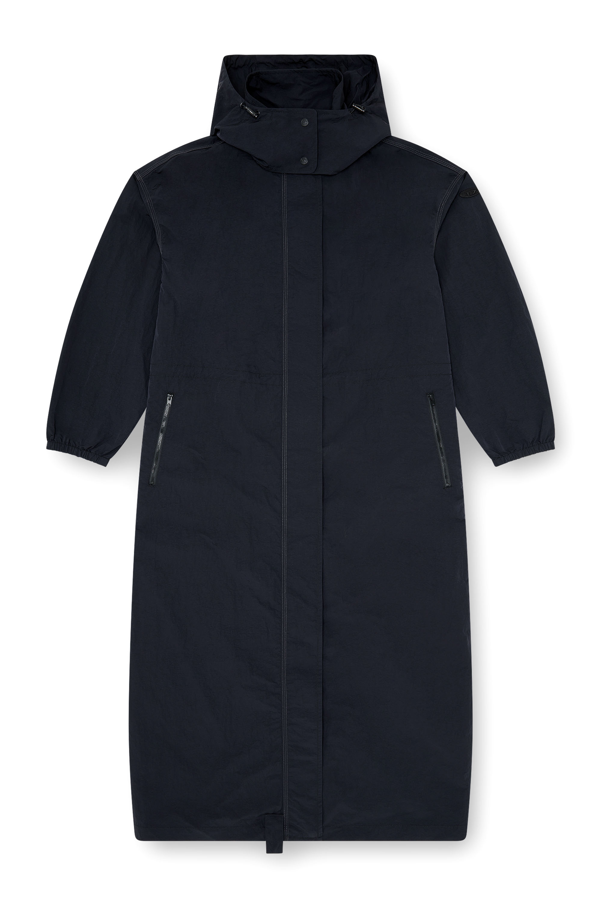 Diesel - G-ASTER-T1, Gabardina de nailon con capucha desmontable Mujer in ToBeDefined - 2