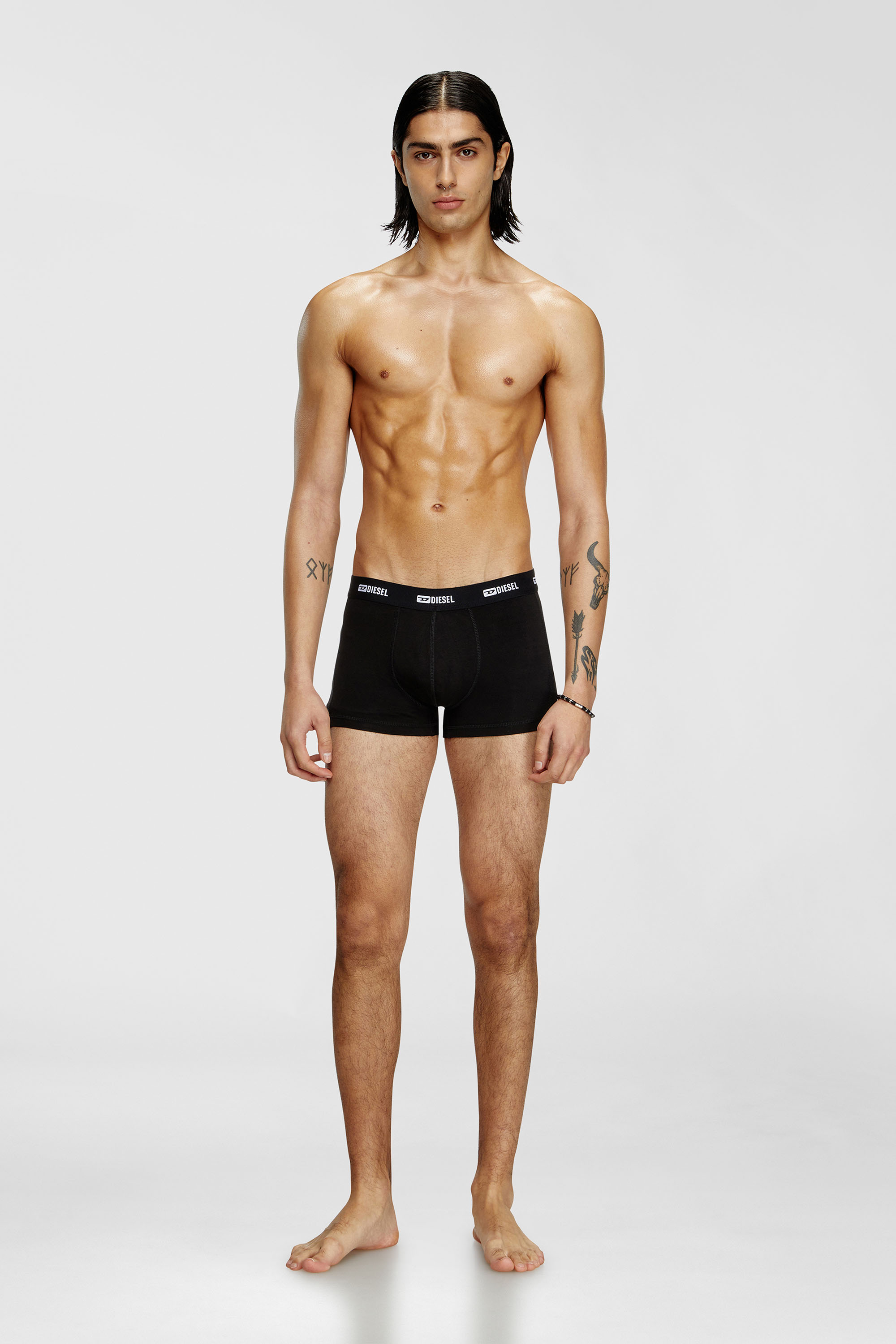 Diesel - DAMIEN-UTLT-3PACK, Paquete de tres b&oacute;xers Hombre in Negro - 2