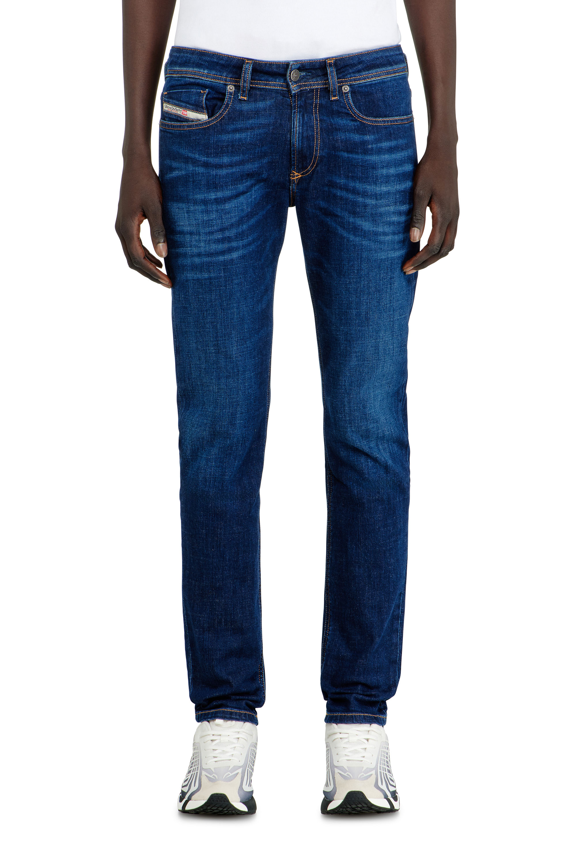 Diesel - Skinny Jeans 1979 Sleenker 09J17 Hombre, Azul Oscuro - 1
