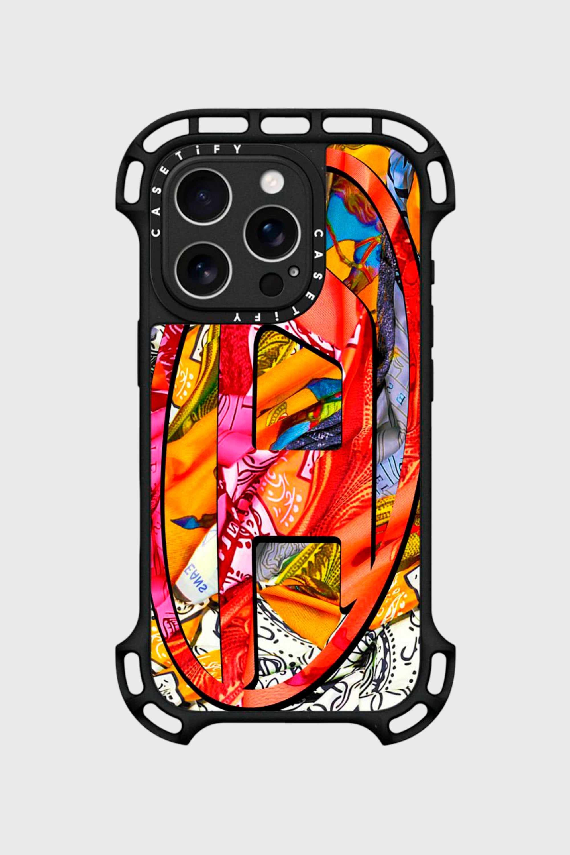 Diesel - 60294 CASETIFY MOULDED CASE, Funda Bandana iPhone 16 Pro Unisex in Multicolor - 1