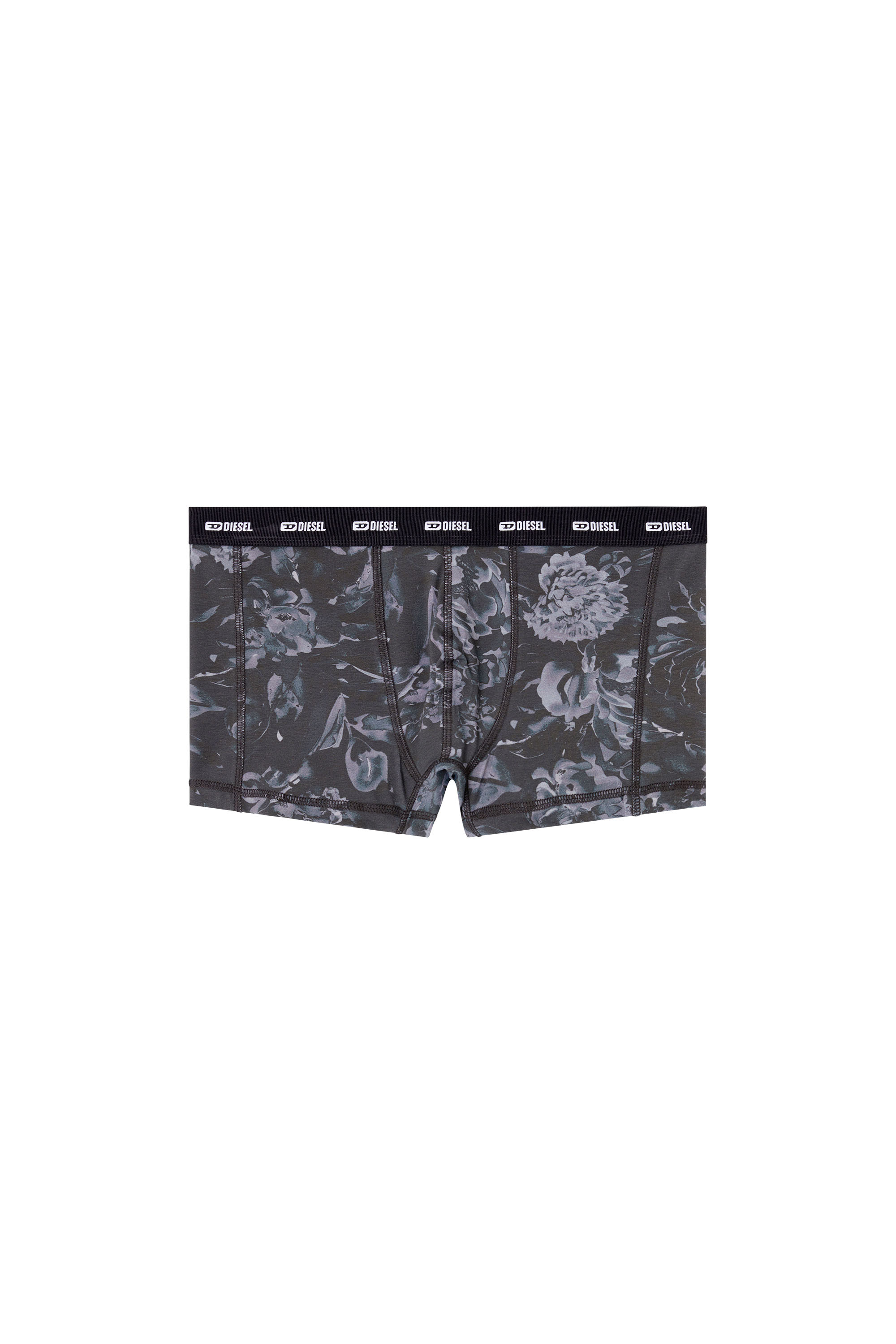 Diesel - DAMIEN-UTLT, Bóxers ajustados con estampado floral Hombre in Gris - 3