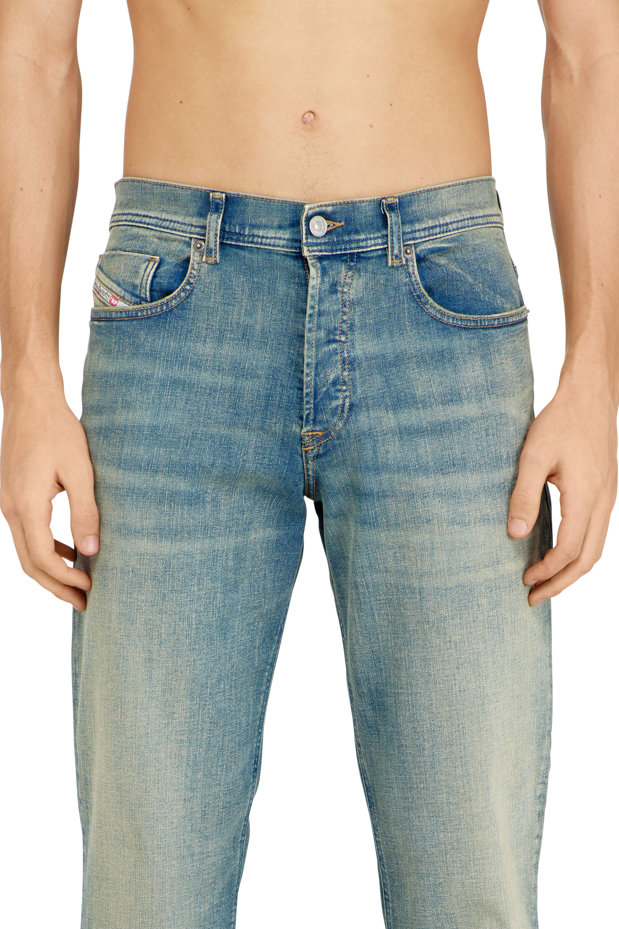 Diesel - Regular Jeans 2023 D-Finitive 09N32 Hombre, Azul medio - 5