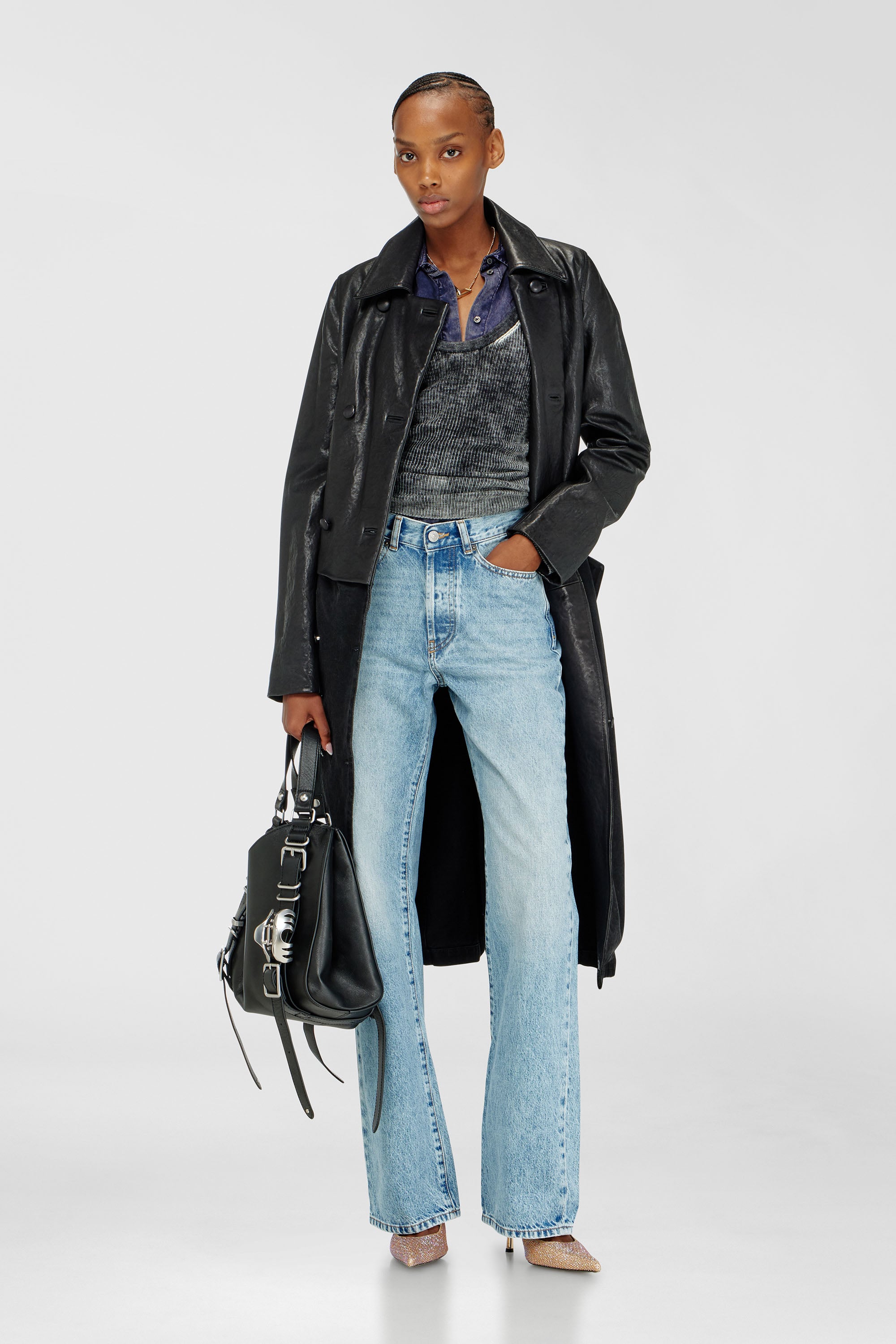 Diesel - Regular Jeans 1971 D-Sent 09I29 Mujer, Azul Claro - 1