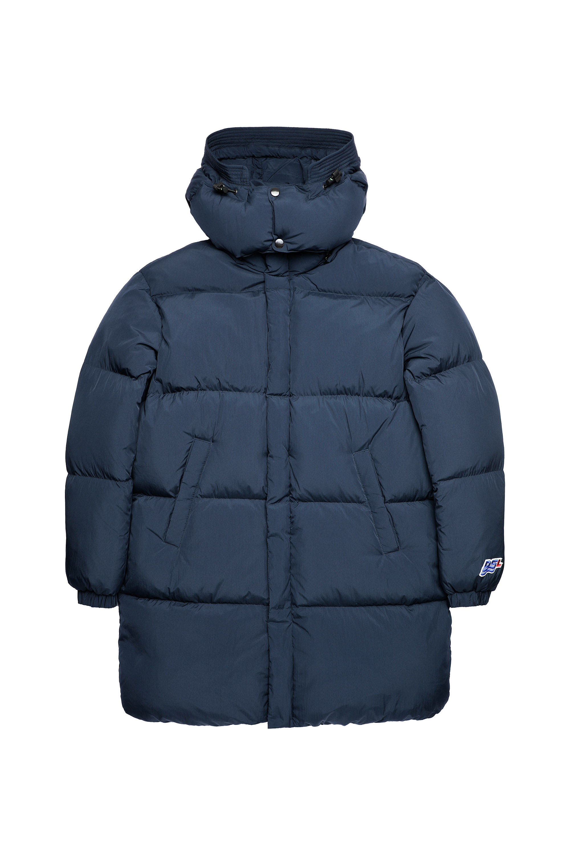 W-ROLF-LONG, Azul Oscuro - Chaquetones de invierno