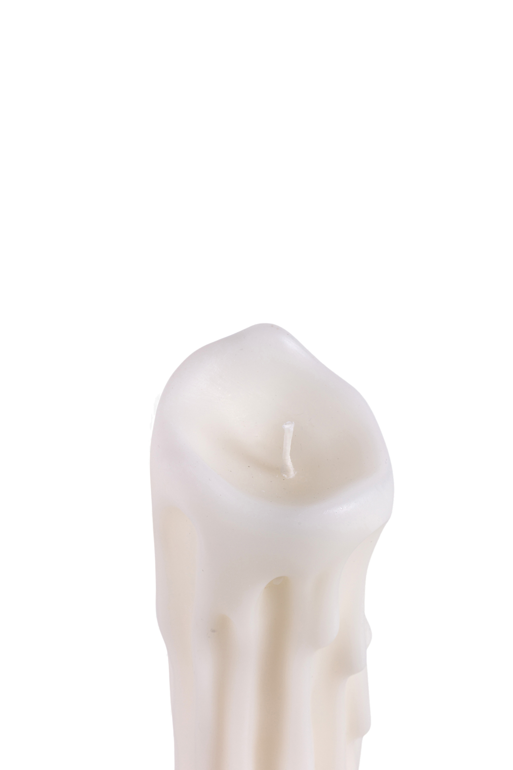 Diesel - 11165 CANDLE&nbsp;"MELT-D&rdquo; CM&nbsp;15X15X29,5&nbsp;SING, Vela decorativa Unisex in Blanco - 2