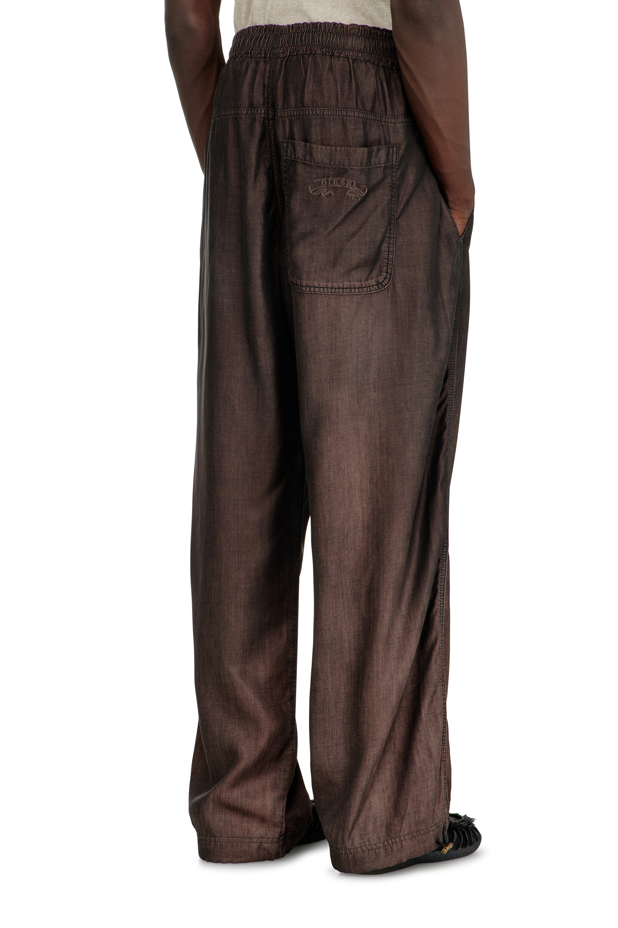 Diesel - Relaxed Jeans D-Roder 068YF Unisex, Caf&eacute; - 3