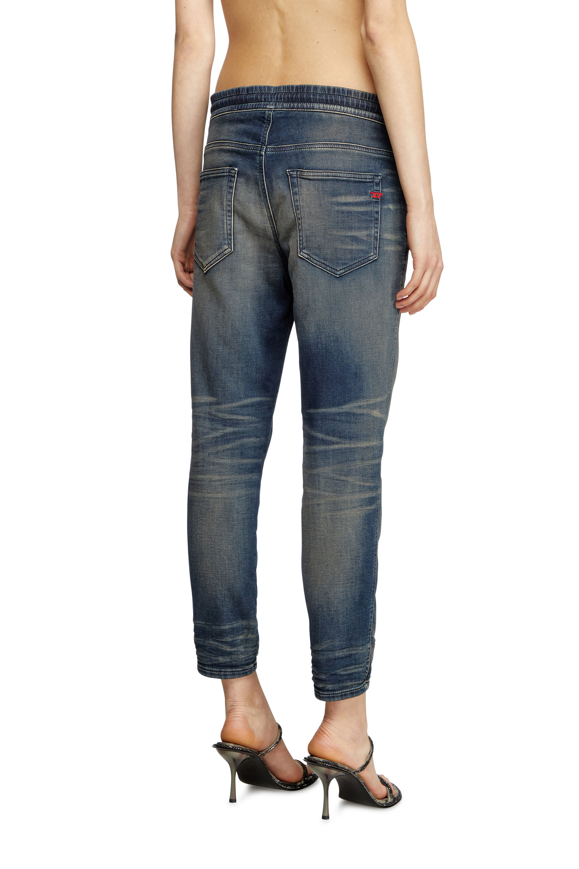 Diesel - Regular 2041 D-Fayza Joggjeans® 068PM Mujer, Azul Oscuro - 4