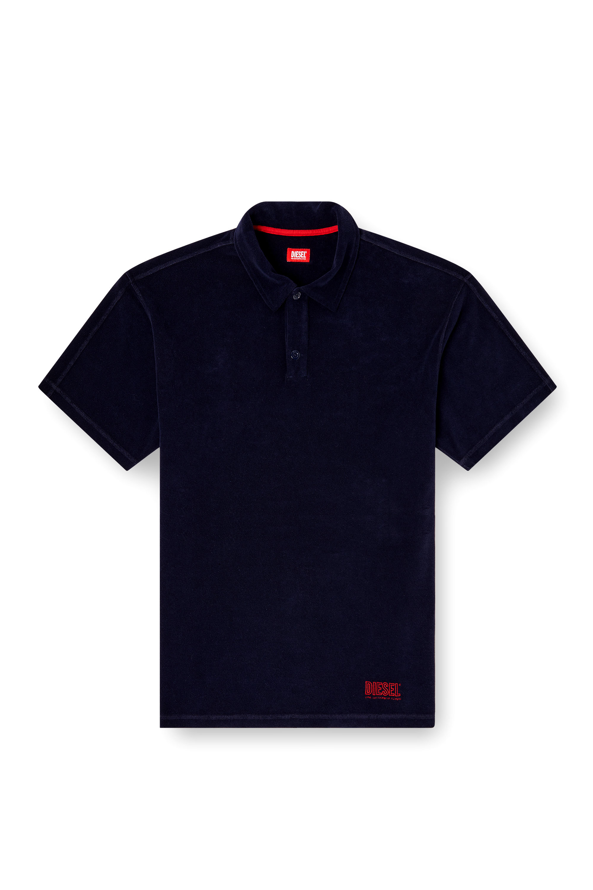 Diesel - JOSHUA-D-CORE, Polo de algodón tipo toalla Hombre in ToBeDefined - 3