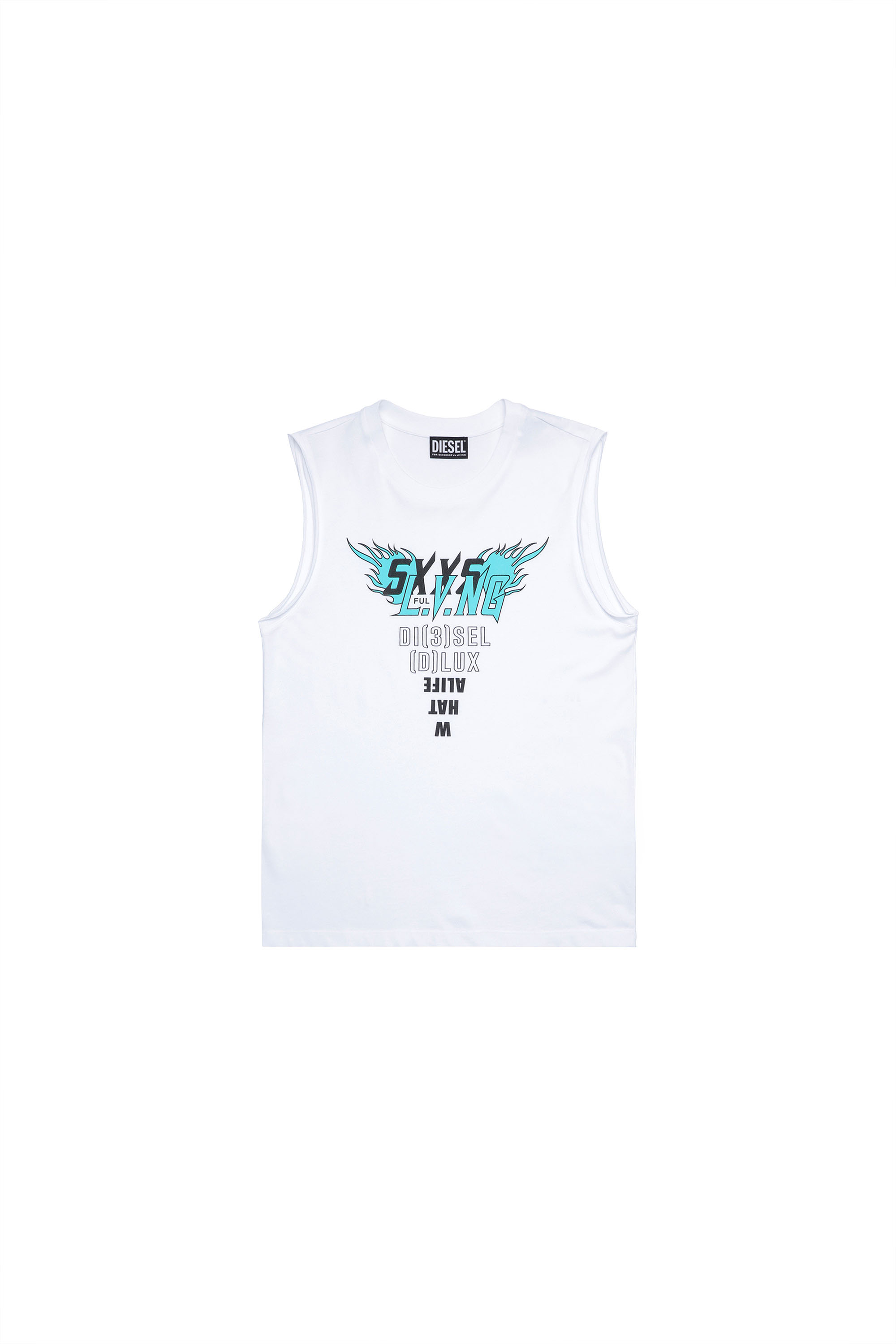 T-SILESS, Blanco - Camisetas
