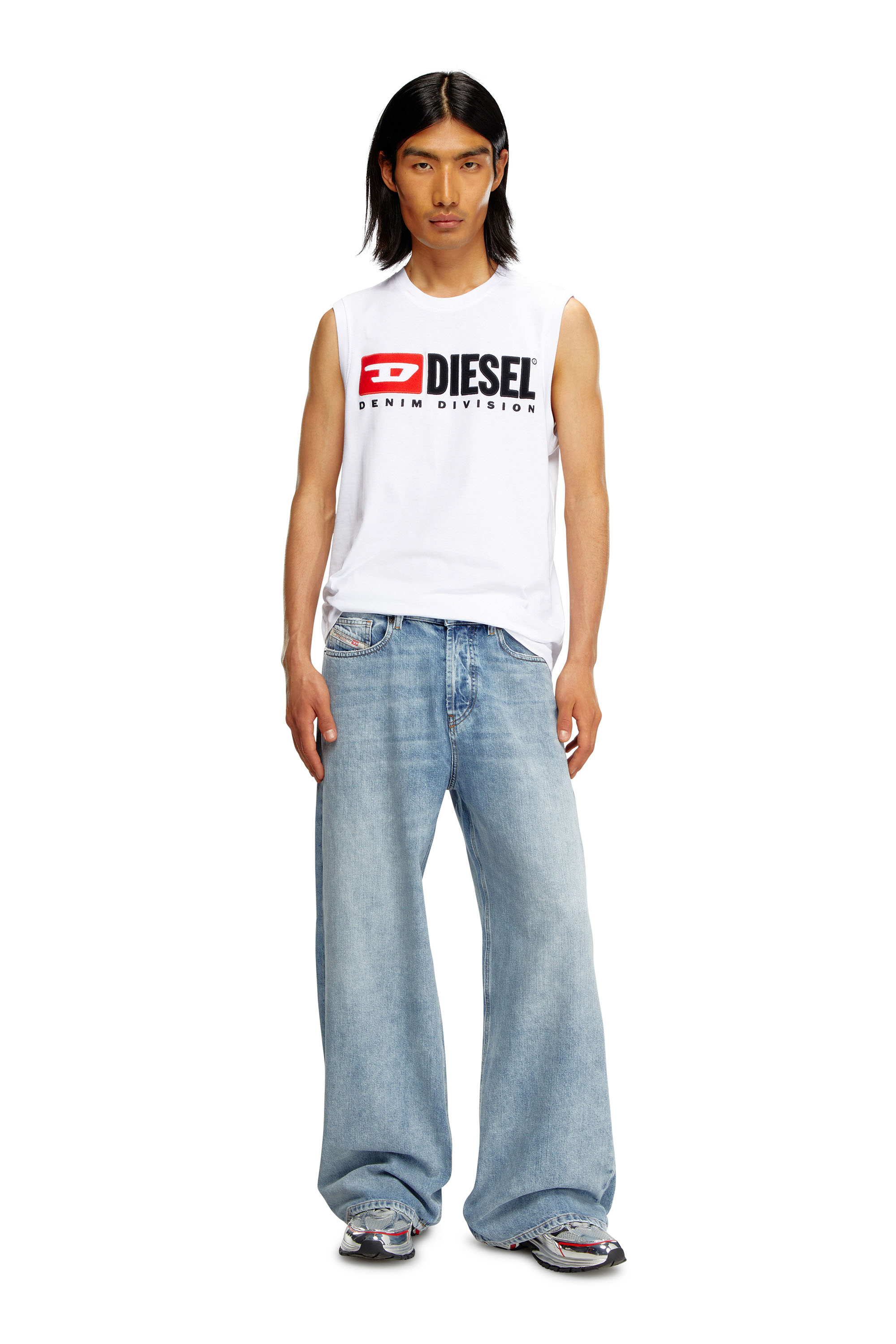 Diesel - Straight Jeans 1996 D-Sire 09H57, Azul Claro - Image 7