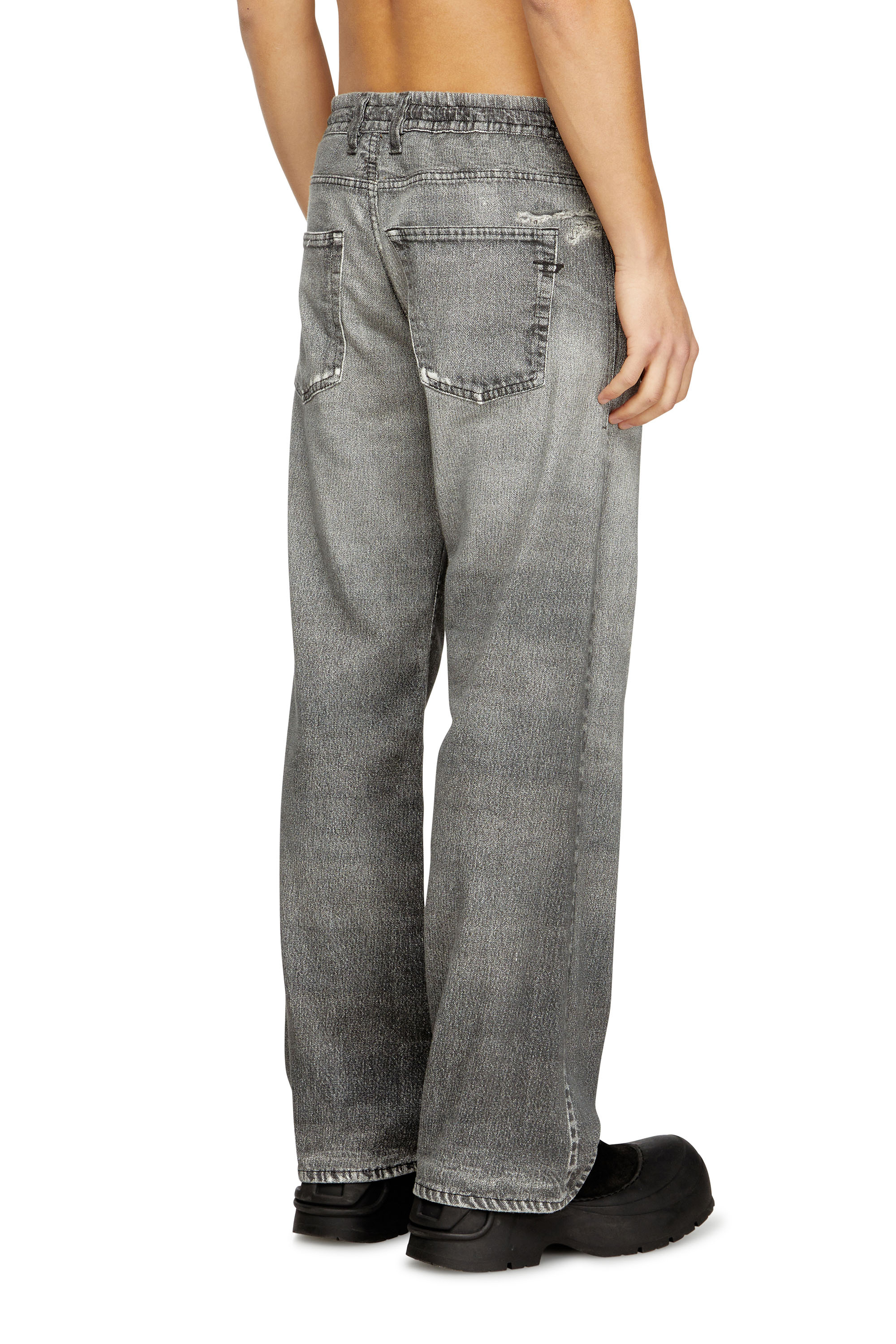 Diesel - Relaxed 2080 D-Reel Joggjeans® 068US Hombre, Gris - 4