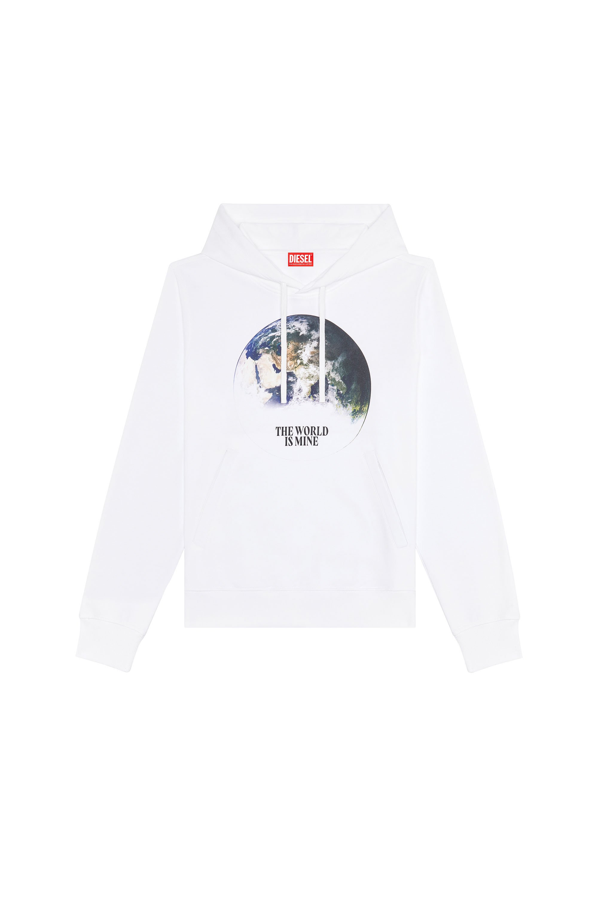 Diesel - S-GINN-WELT-HOOD, Blanco - Image 3