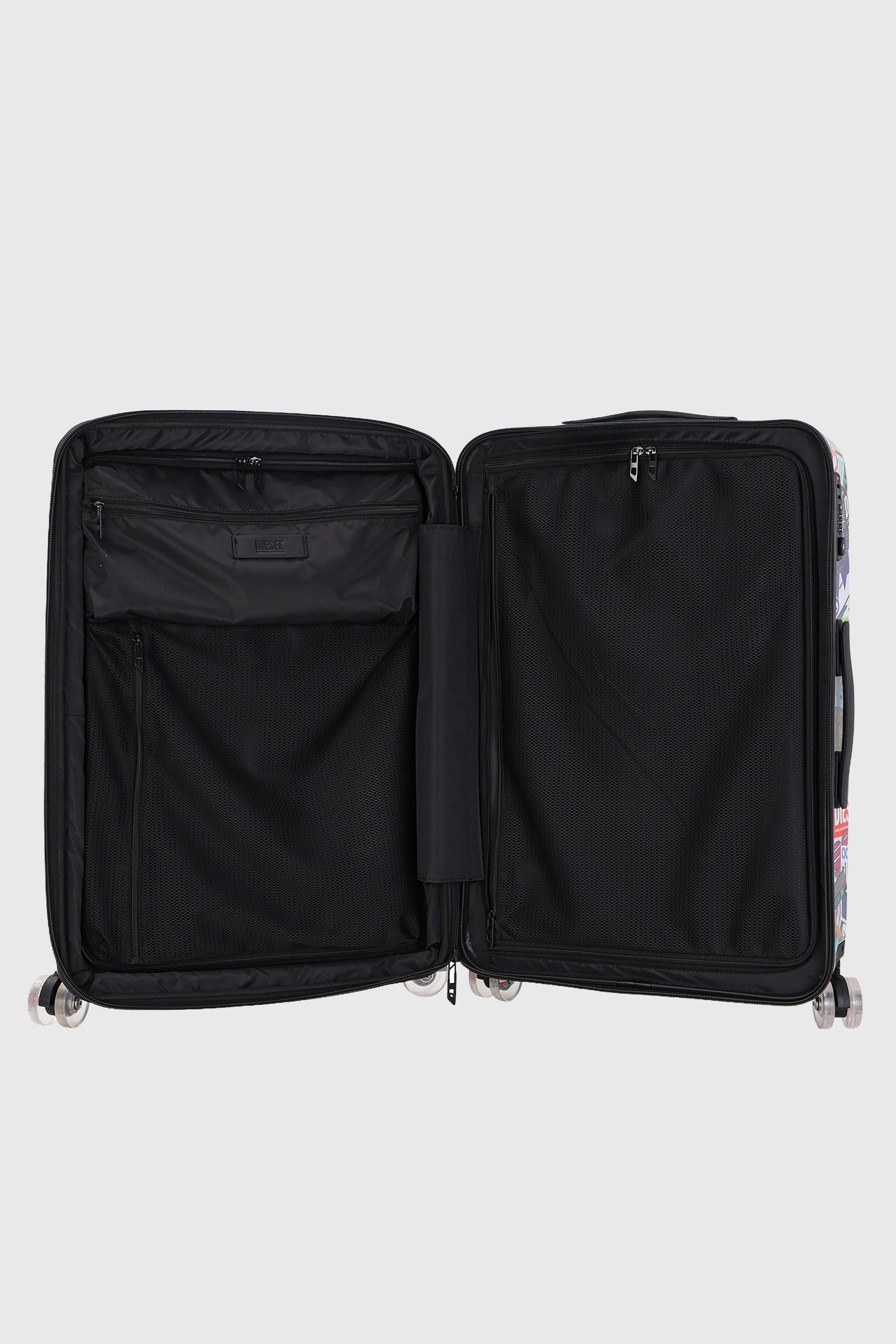 Diesel - DIESEL PC PRINTED TROLLEY-STICKERS- DSL0, Maleta estilo pegatinas tama&ntilde;o M Unisex in Multicolor - 3