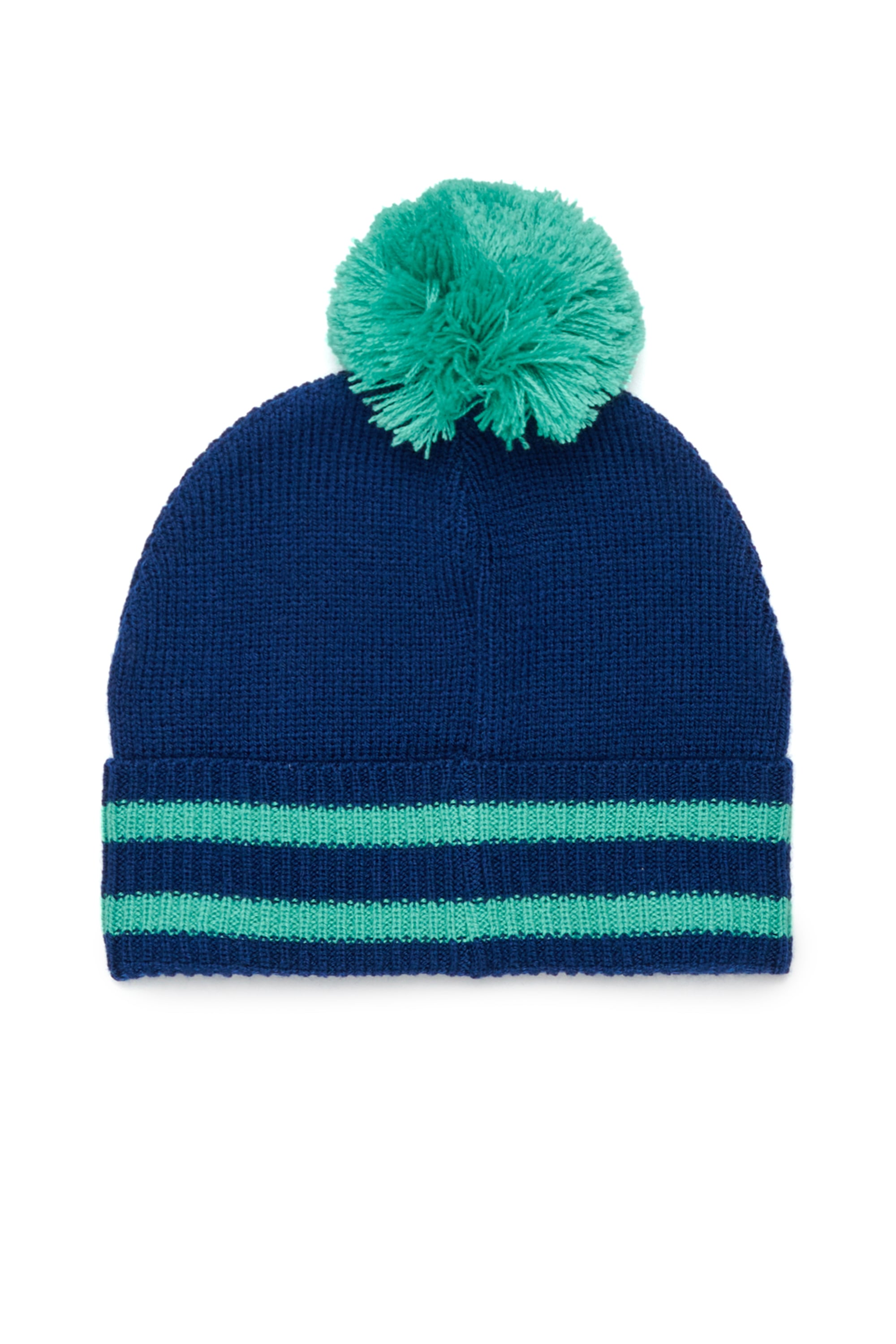 Diesel - FUTEEB, Gorro de punto a rayas con pomp&oacute;n, mezcla de lana Unisex in Multicolor - 2