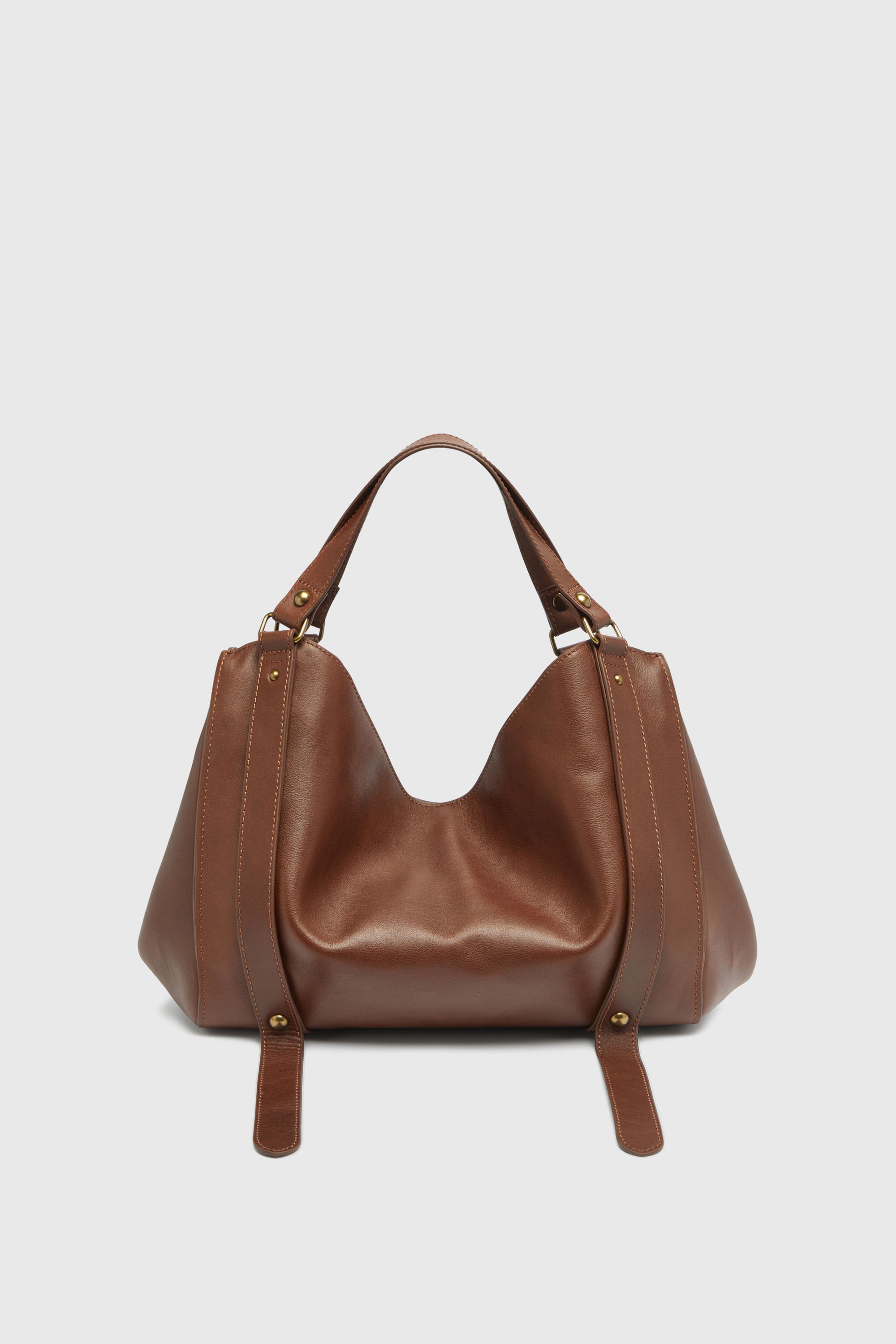 Diesel - D-ONE TOPHANDLE M, D-One-Bolso medium con asa superior de piel tratada Unisex in Marr&oacute;n - 2