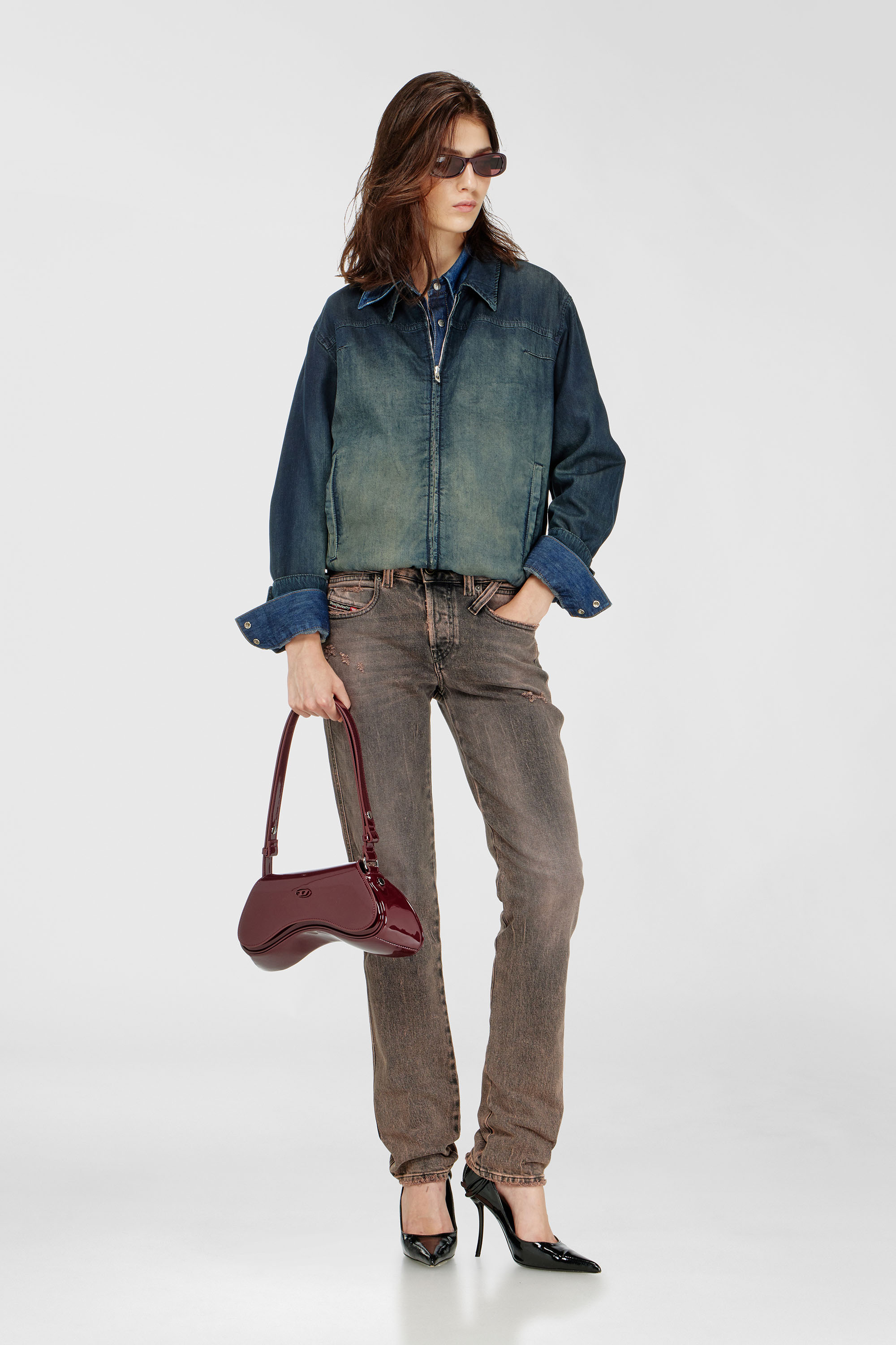 Diesel - Slim Jeans 1992 D-Jiann 09P45 Mujer, Rosa - 1