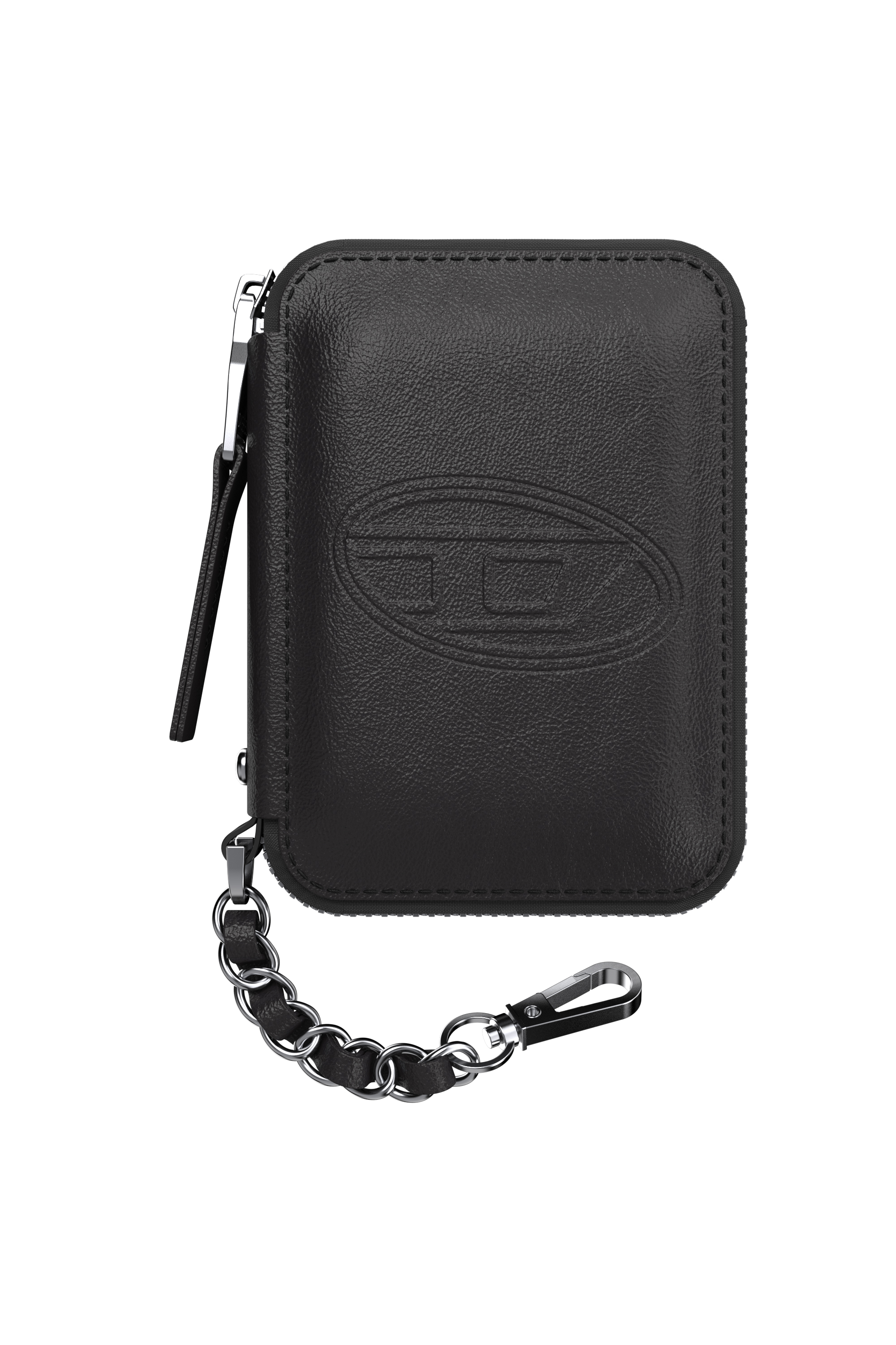 Diesel - 60667 UNIVERSAL POUCH, Bolsa MagSafe Oval D Unisex in Negro - 1