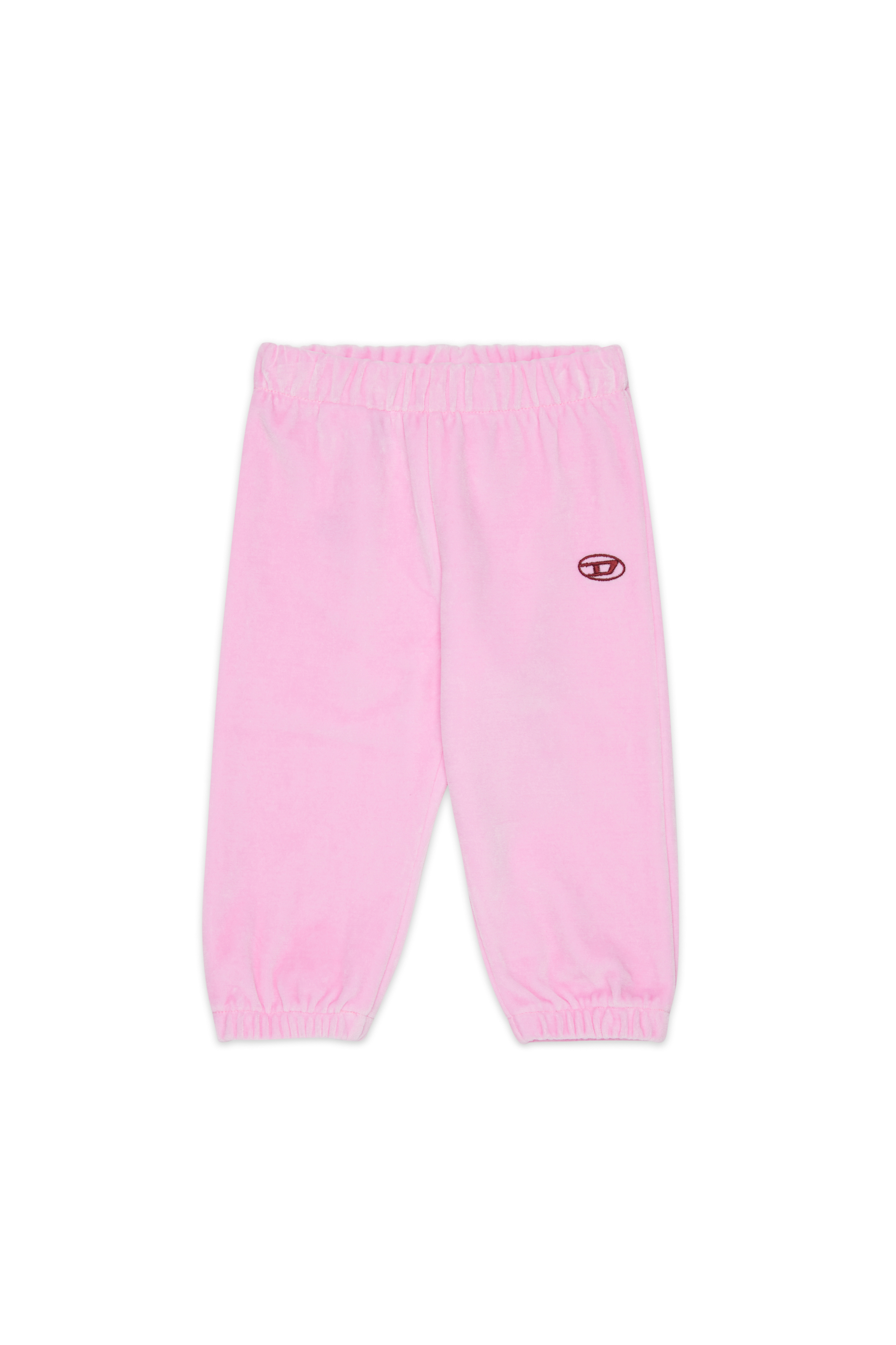 Diesel - PHENIB, Pantal&oacute;n de felpa con bordado Oval D Hombre in Rosa - 1
