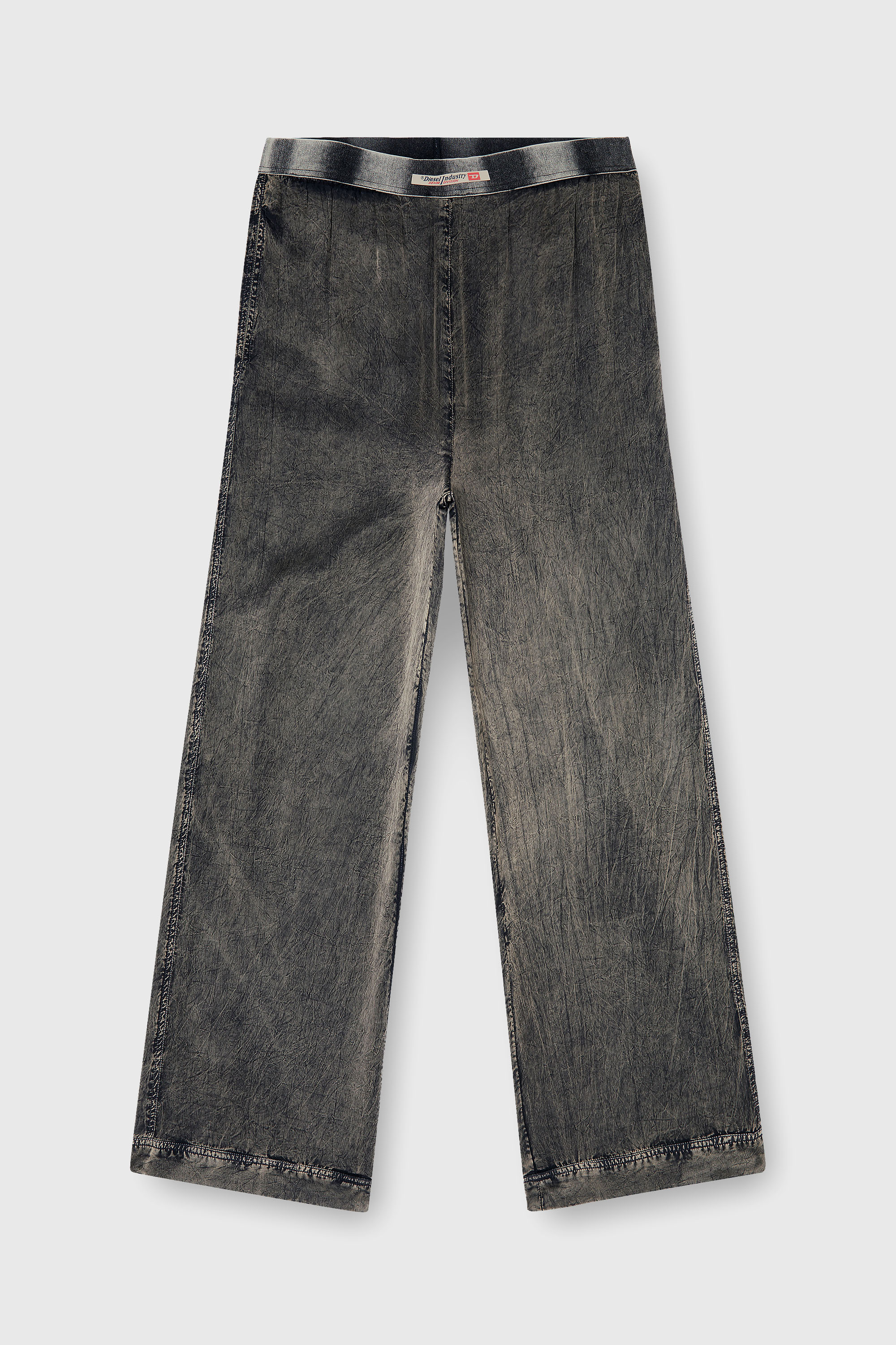 Diesel - ZAYNE-DNM, Pantal&oacute;n de viscosa con fit fluido Hombre in Gris - 2