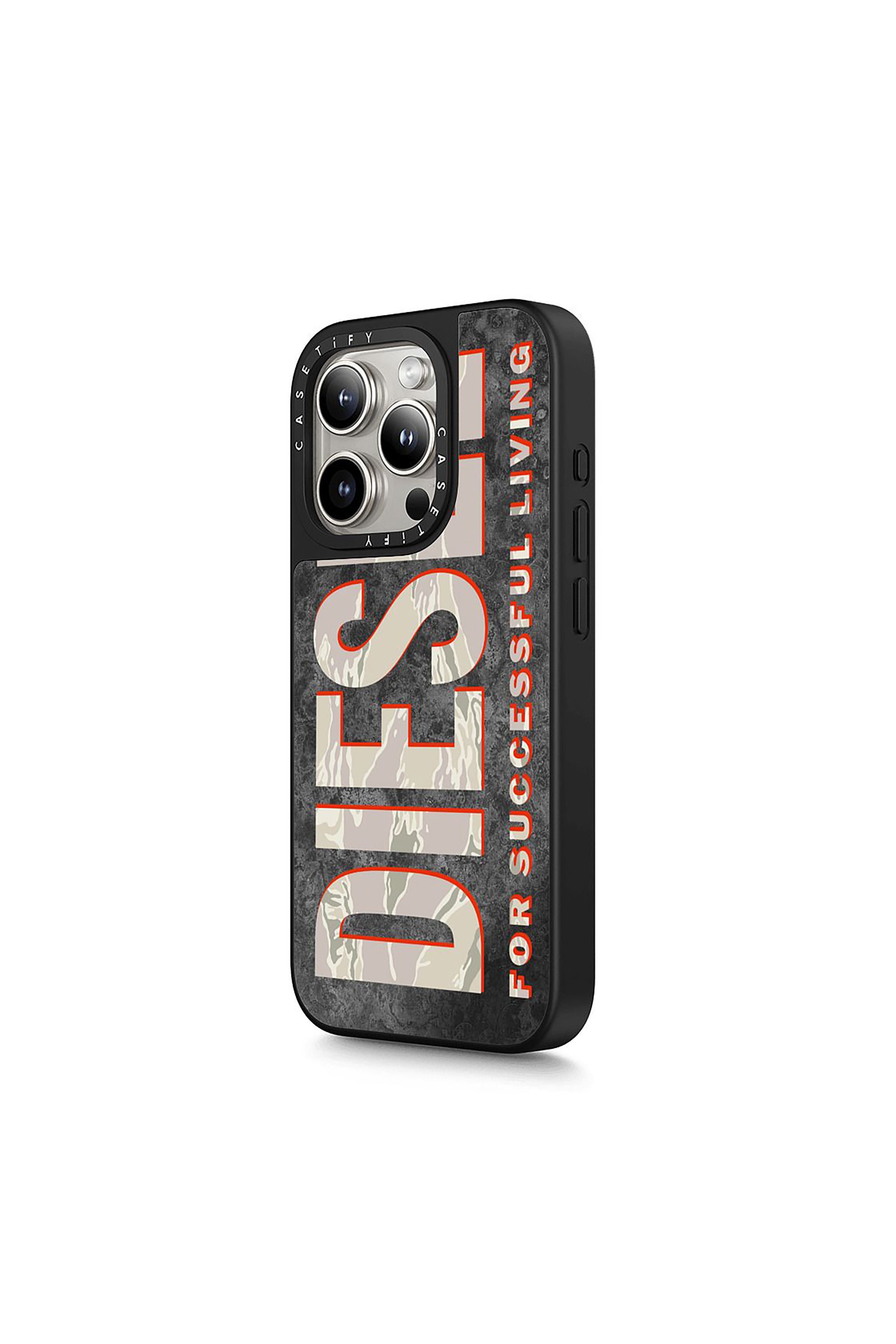 Diesel - 60329 CASETIFY MOULDED CASE, Funda MagSafe Camuflaje iPhone 15 Pro Max Unisex in Multicolor - 2