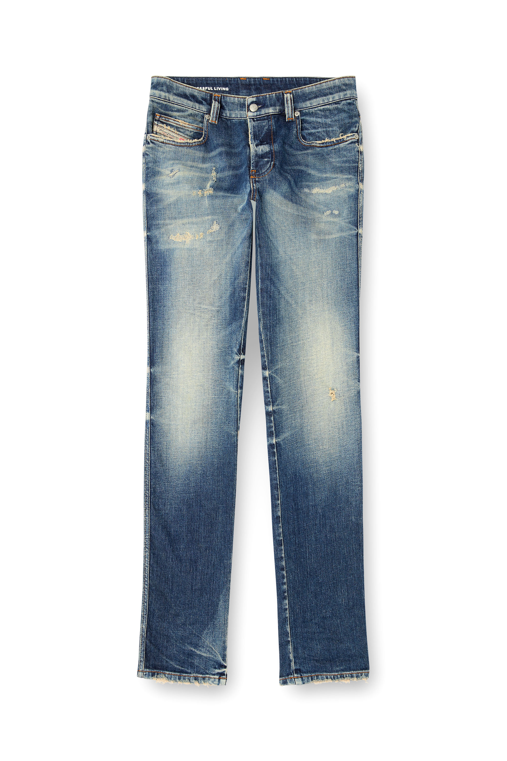 Diesel - Slim Jeans 1993 D-Vyl 09M55 Hombre, Azul Oscuro - 2
