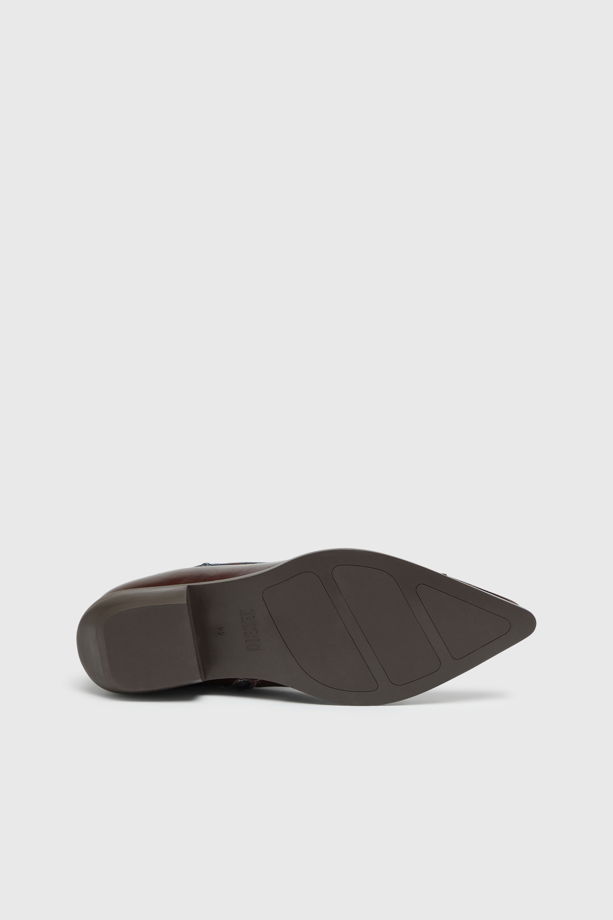Diesel - D-FRIDO-30-TR, D-Frido-Botines western de piel y denim Hombre in ToBeDefined - 5
