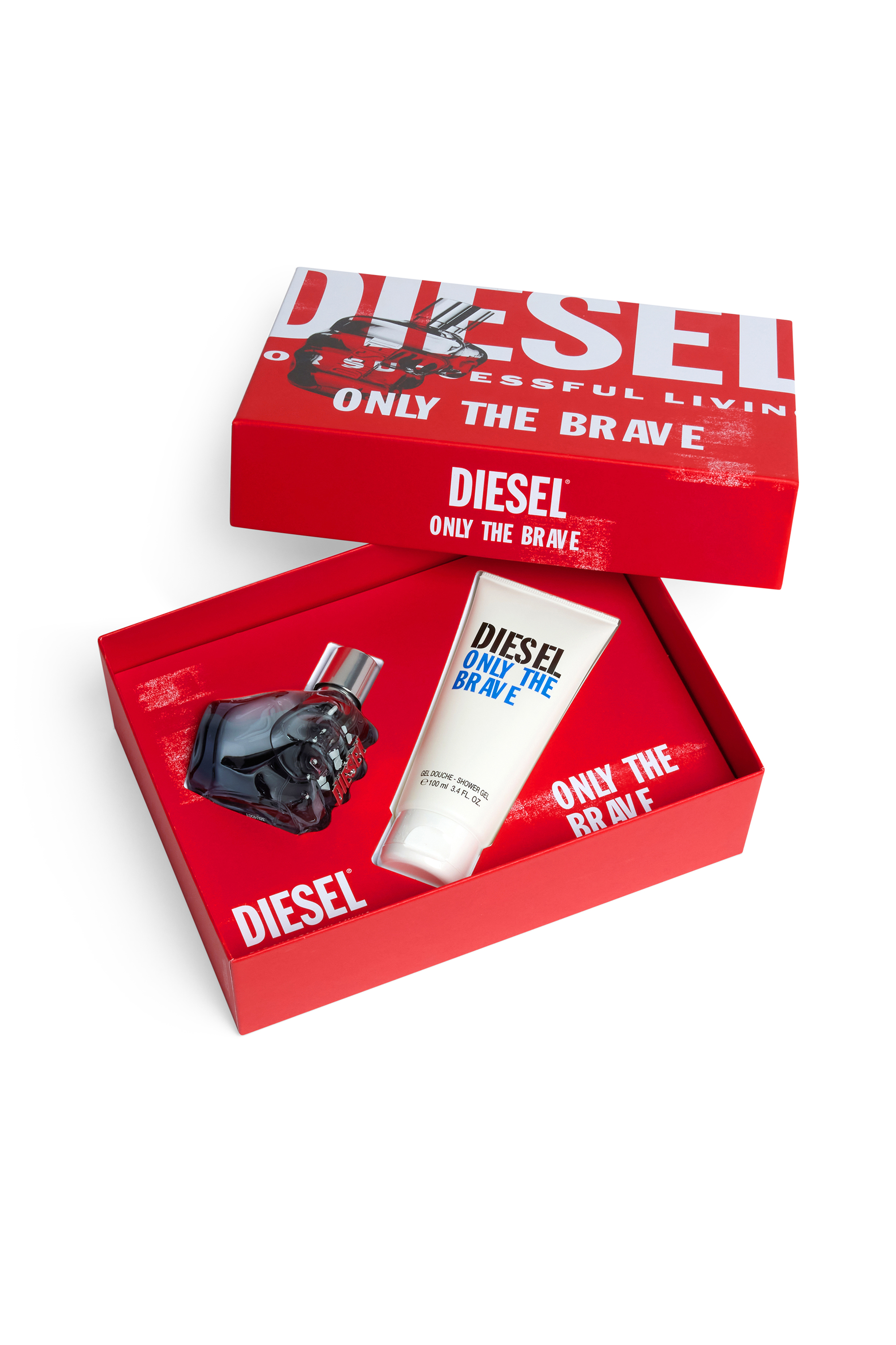 Diesel - ONLY THE BRAVE  50 ML GIFT SET, Azul - Image 2