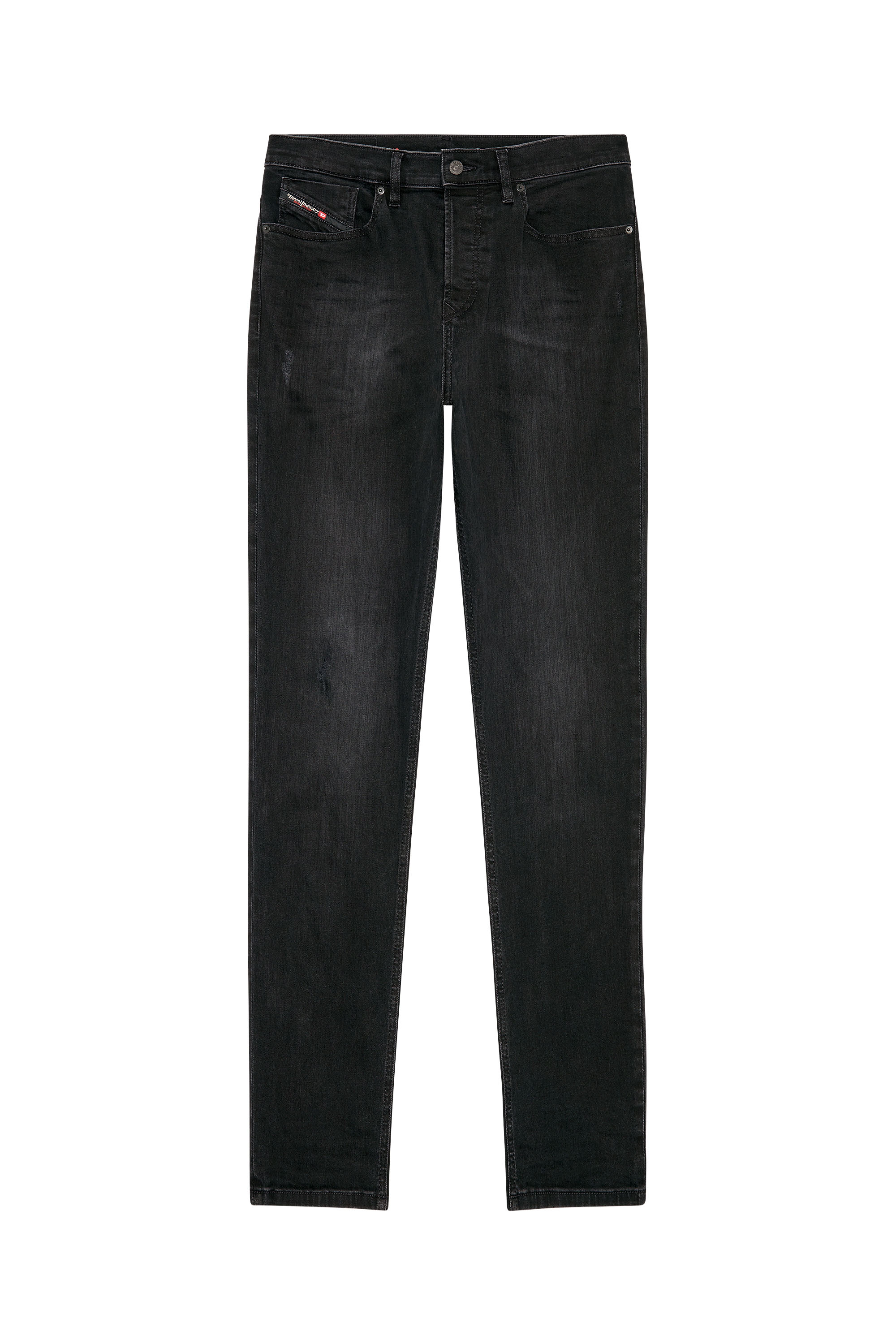 Diesel - 2005 D-FINING 0TFAS Tapered Jeans, Negro/Gris oscuro - Image 6