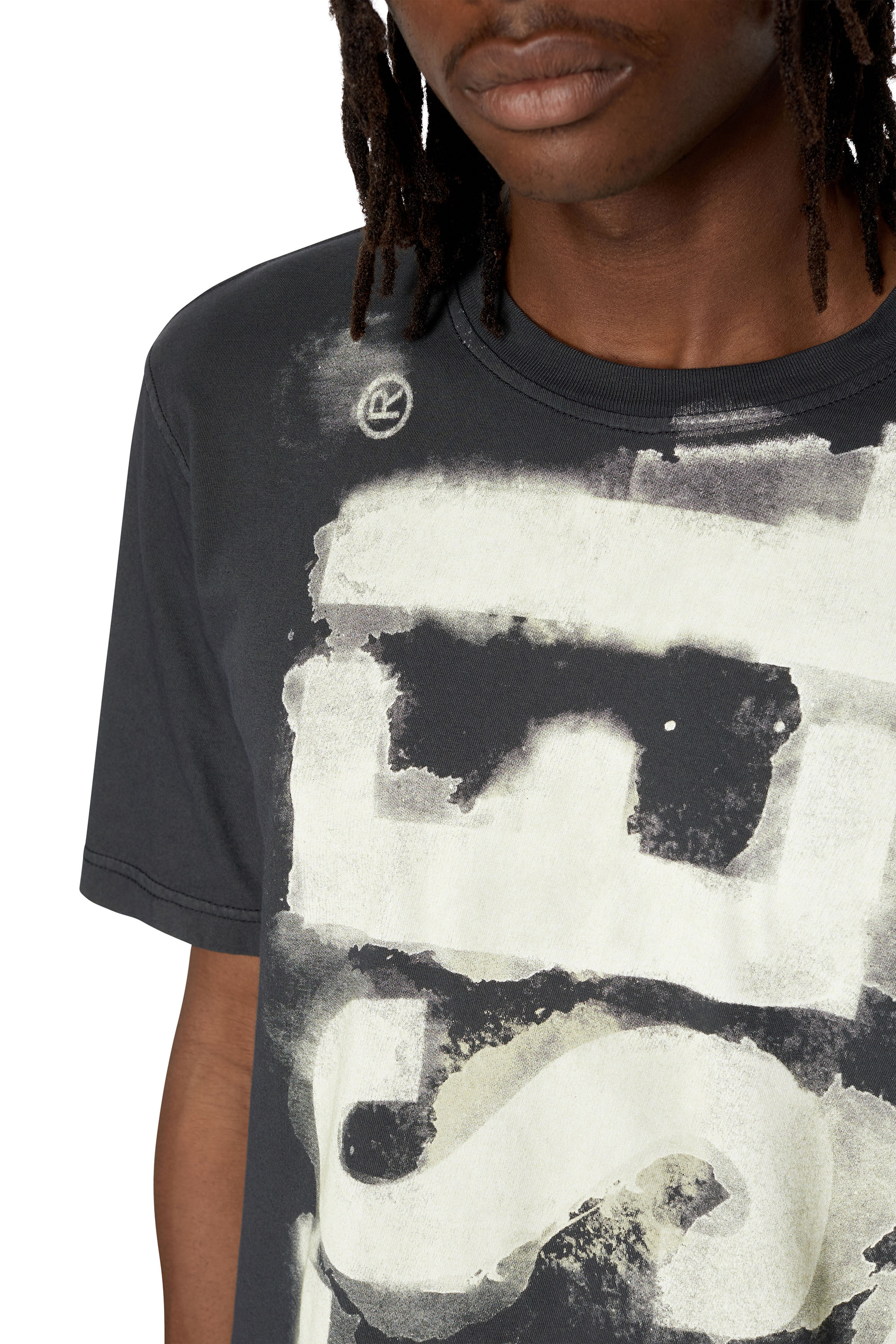 Diesel - T-JUST-E16, Gris oscuro - Image 4