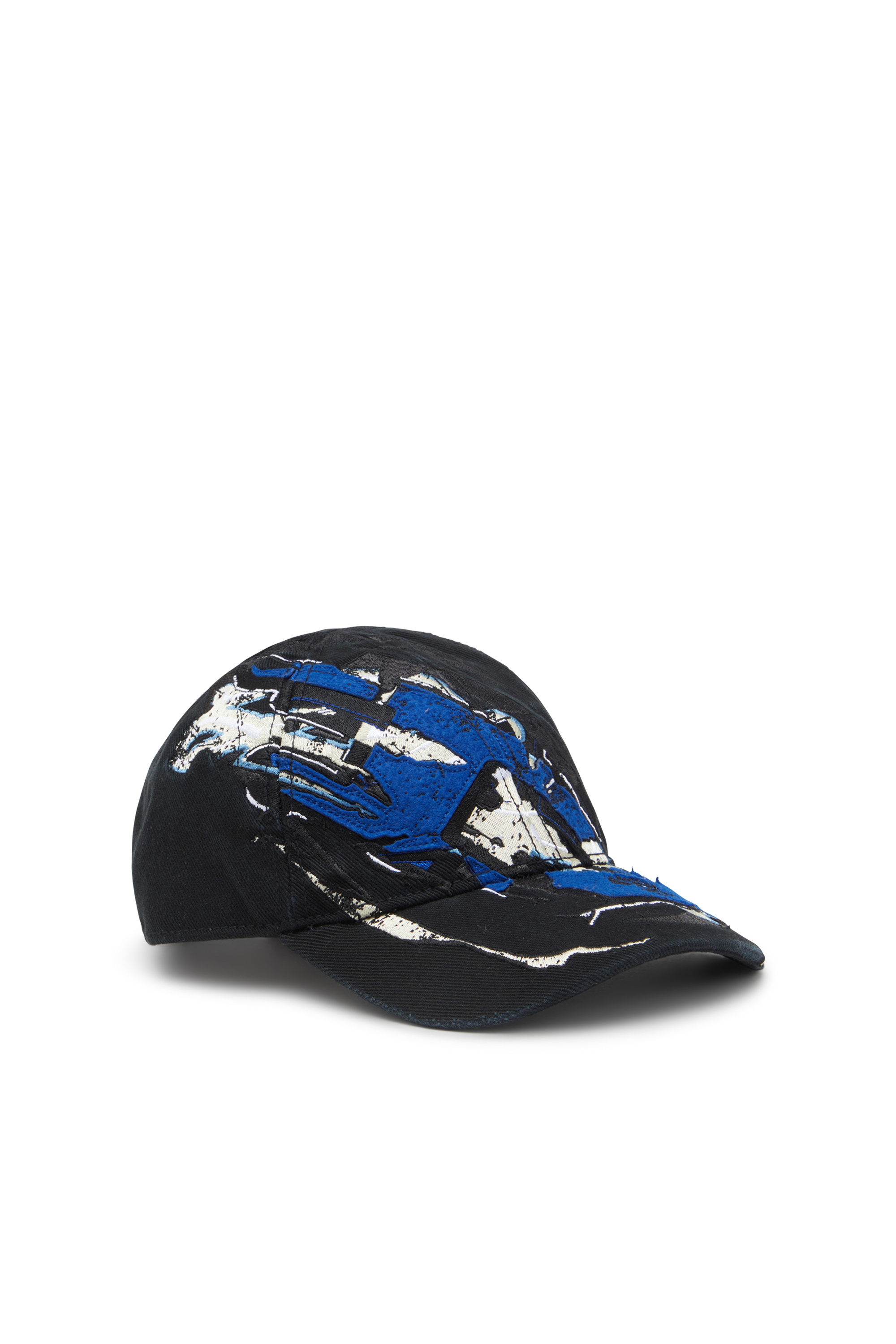Diesel - C-EIFFEL, Gorra de béisbol con logotipo Oval D llamativo Hombre in Multicolor - 1
