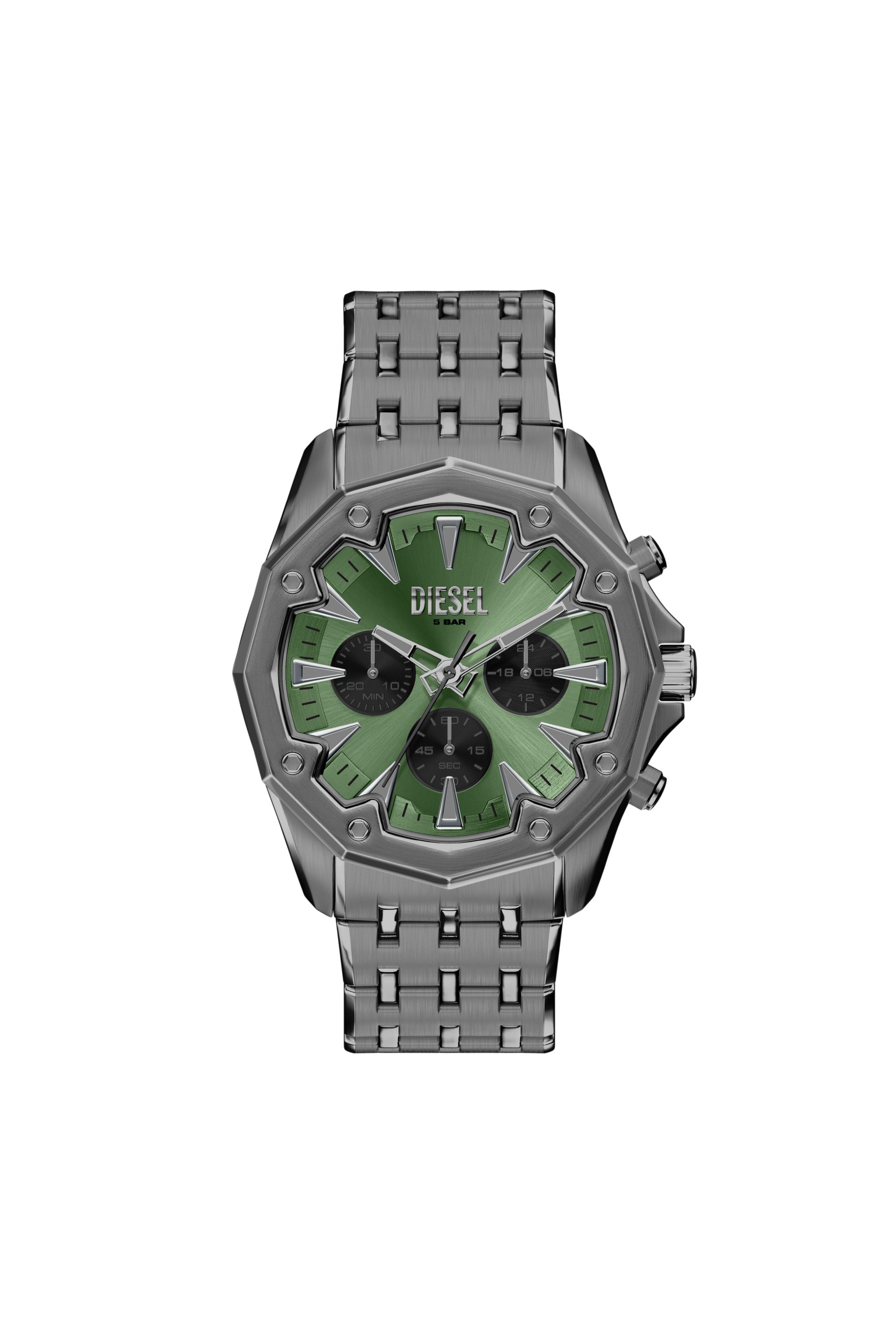 Diesel - DZ4711 WATCH, Reloj Stinger gunmetal de acero inoxidable Hombre in Gris - 1