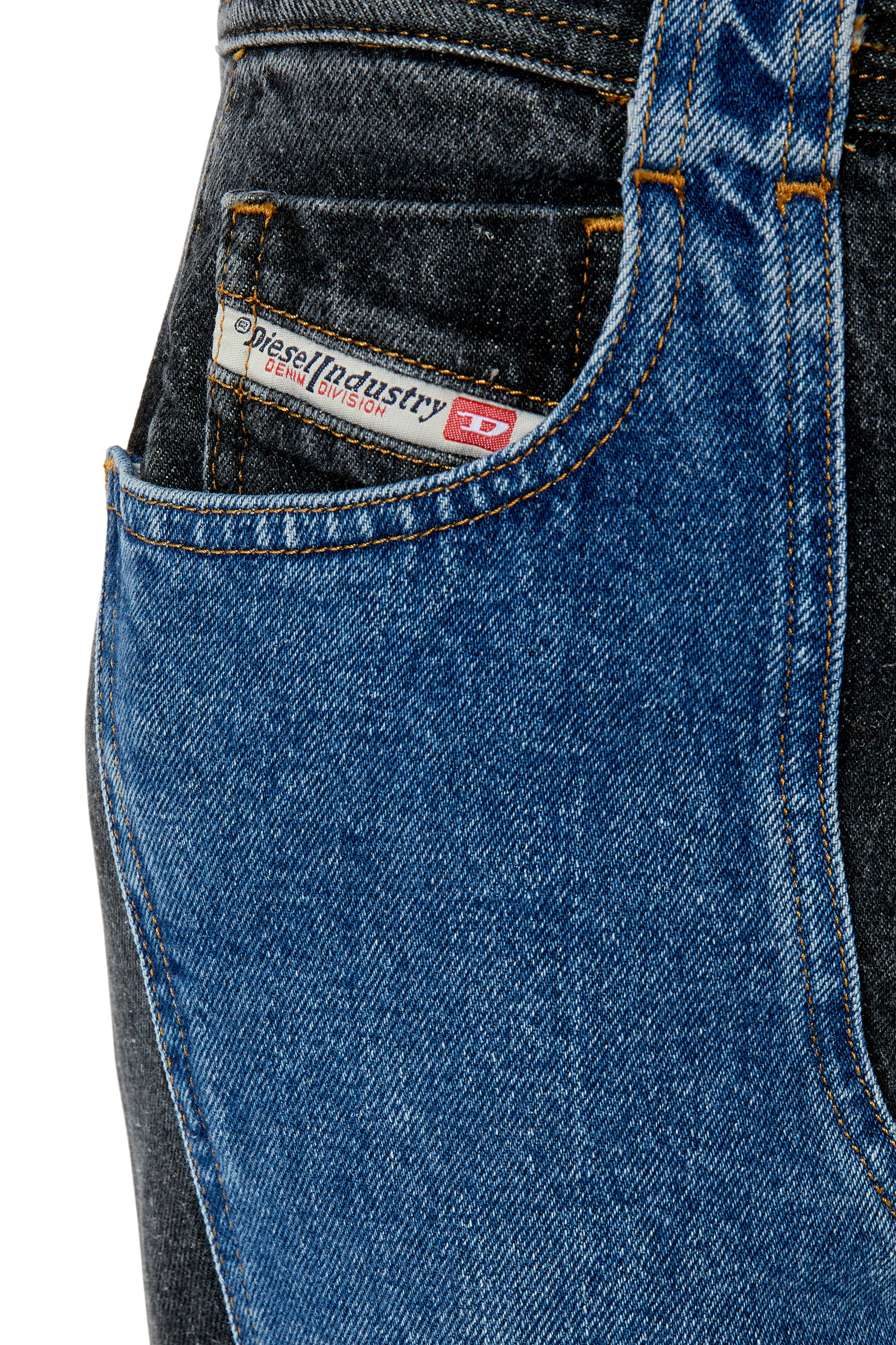 Diesel - D-Tail 09F21 Skinny Jeans, Azul medio - Image 3
