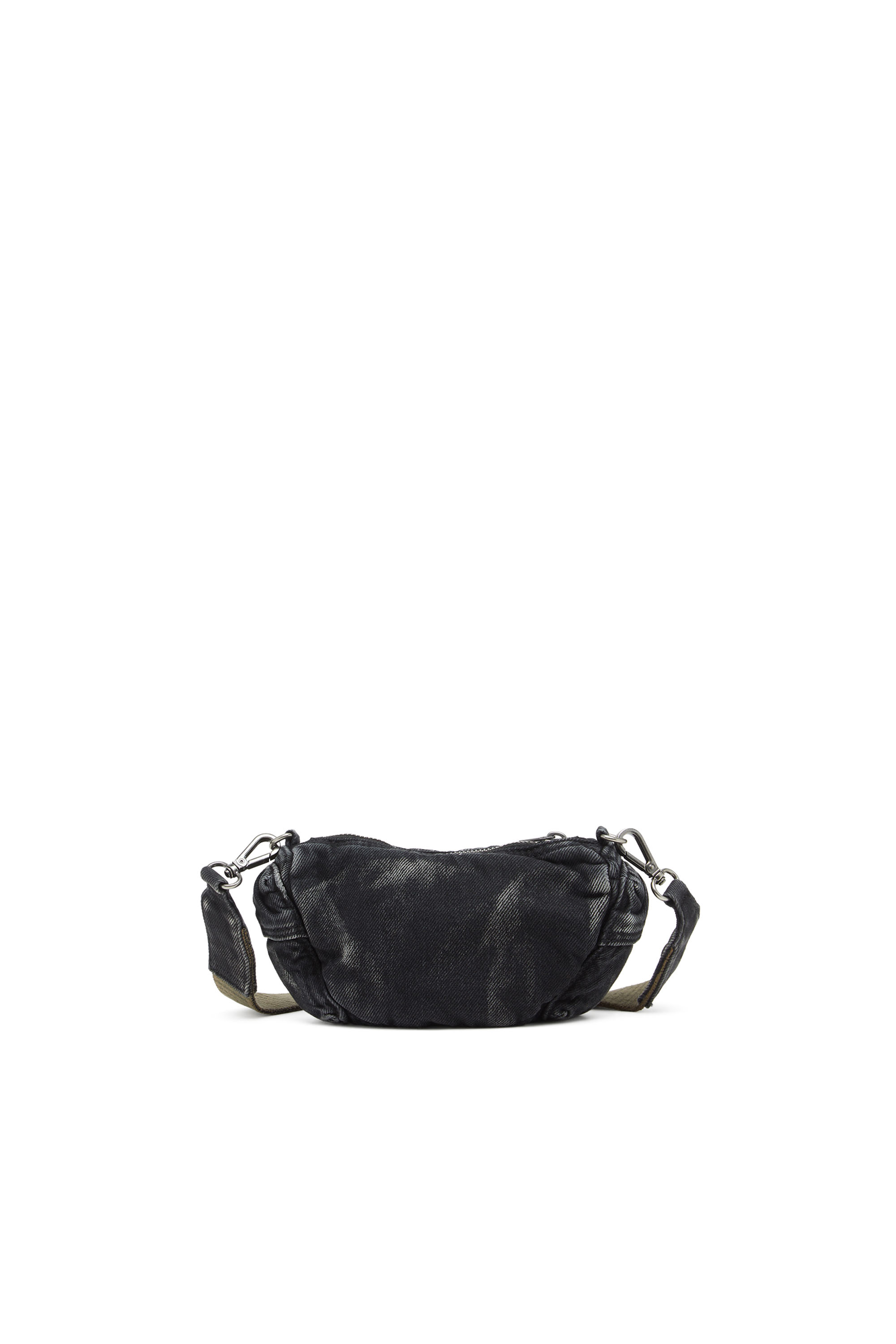 Diesel - MULTI-PKTS CROSSBODY XS X, Multi-Pkts - Bolso pequeño en denim lavado oscuro Unisex in Gris - 2