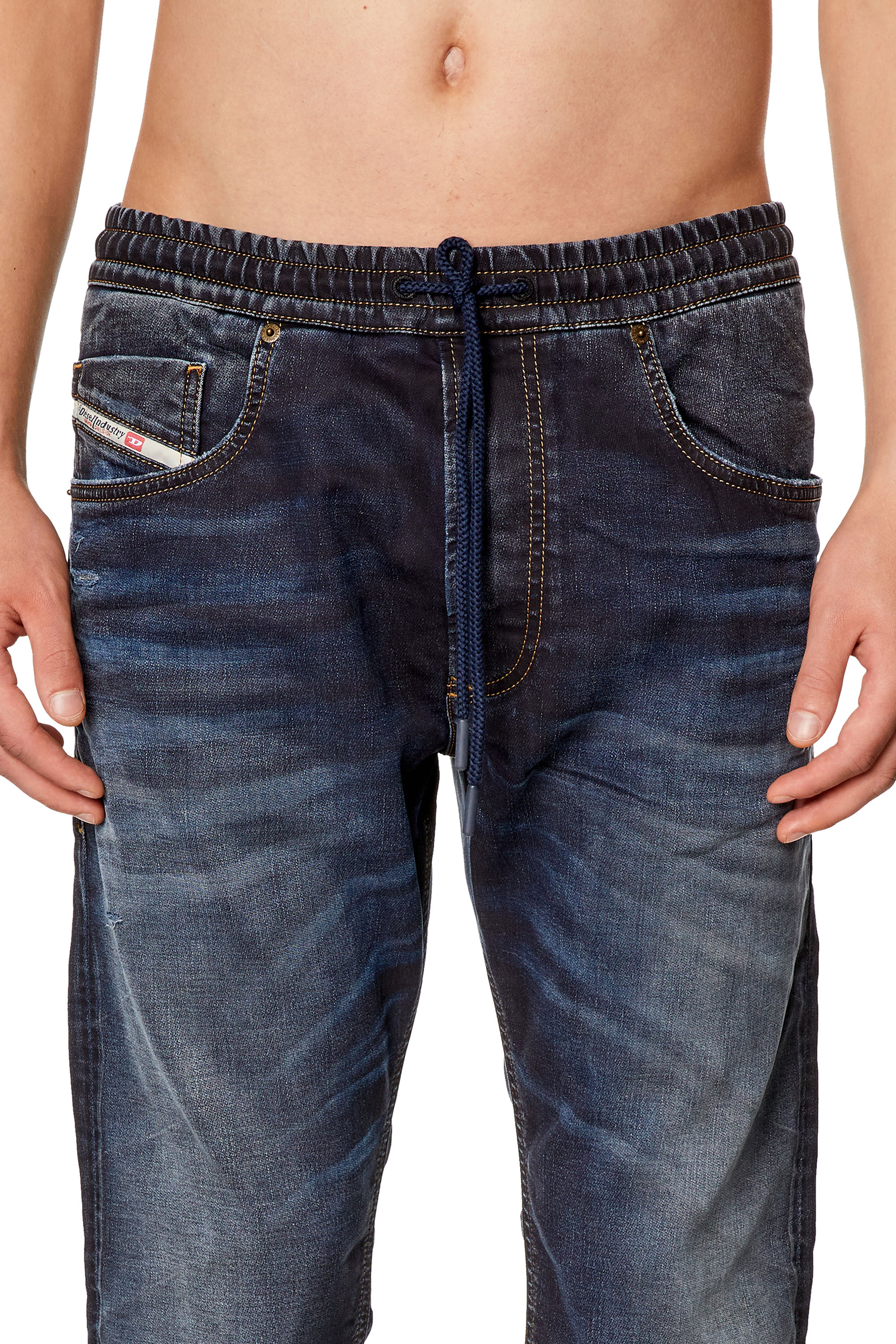 Diesel - Tapered 2030 D-Krooley Joggjeans® 09I18, Azul Oscuro - Image 4
