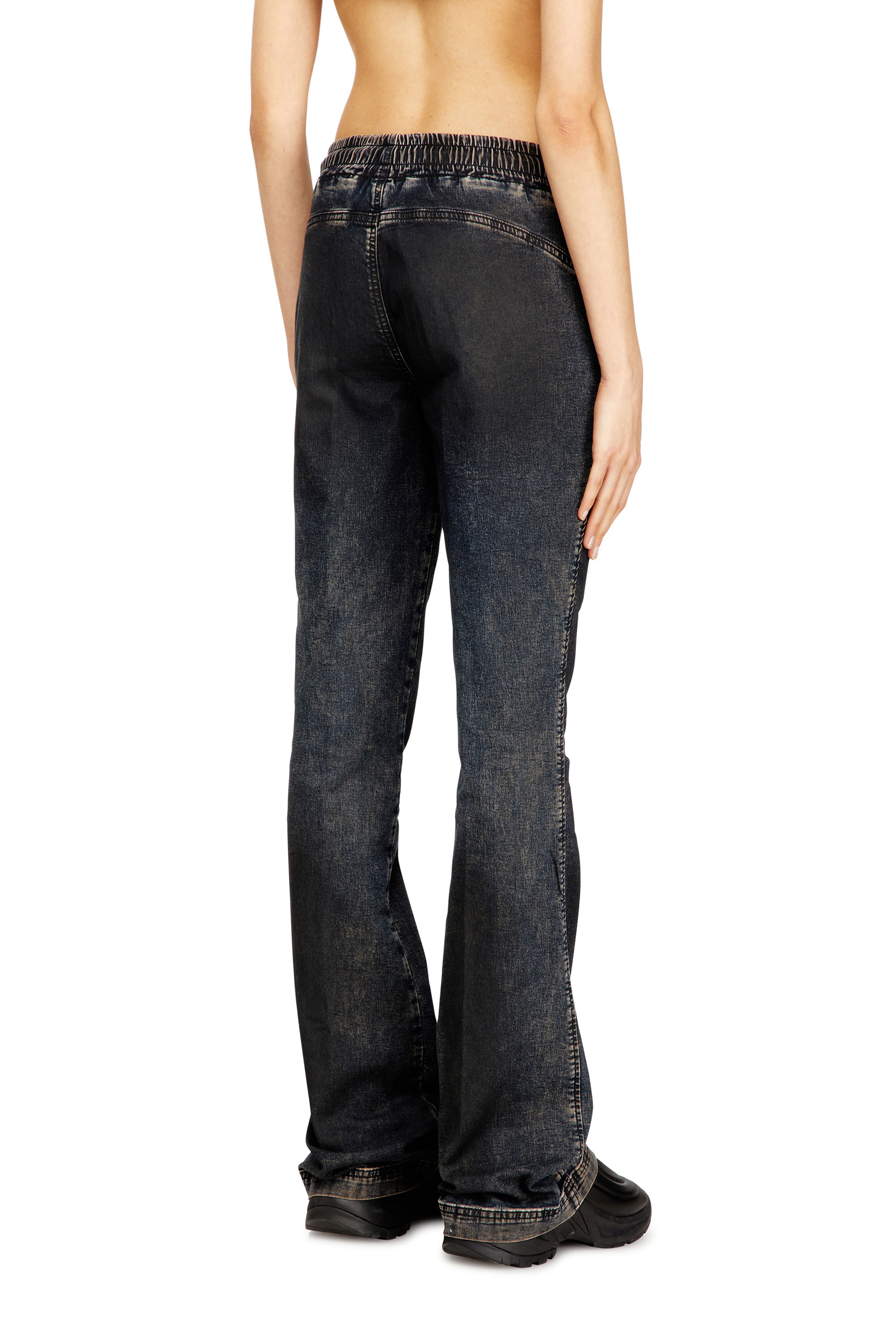 Diesel - Bootcut 2069 D-Ebbey Joggjeans® 09N64 Mujer, Azul Oscuro - 3