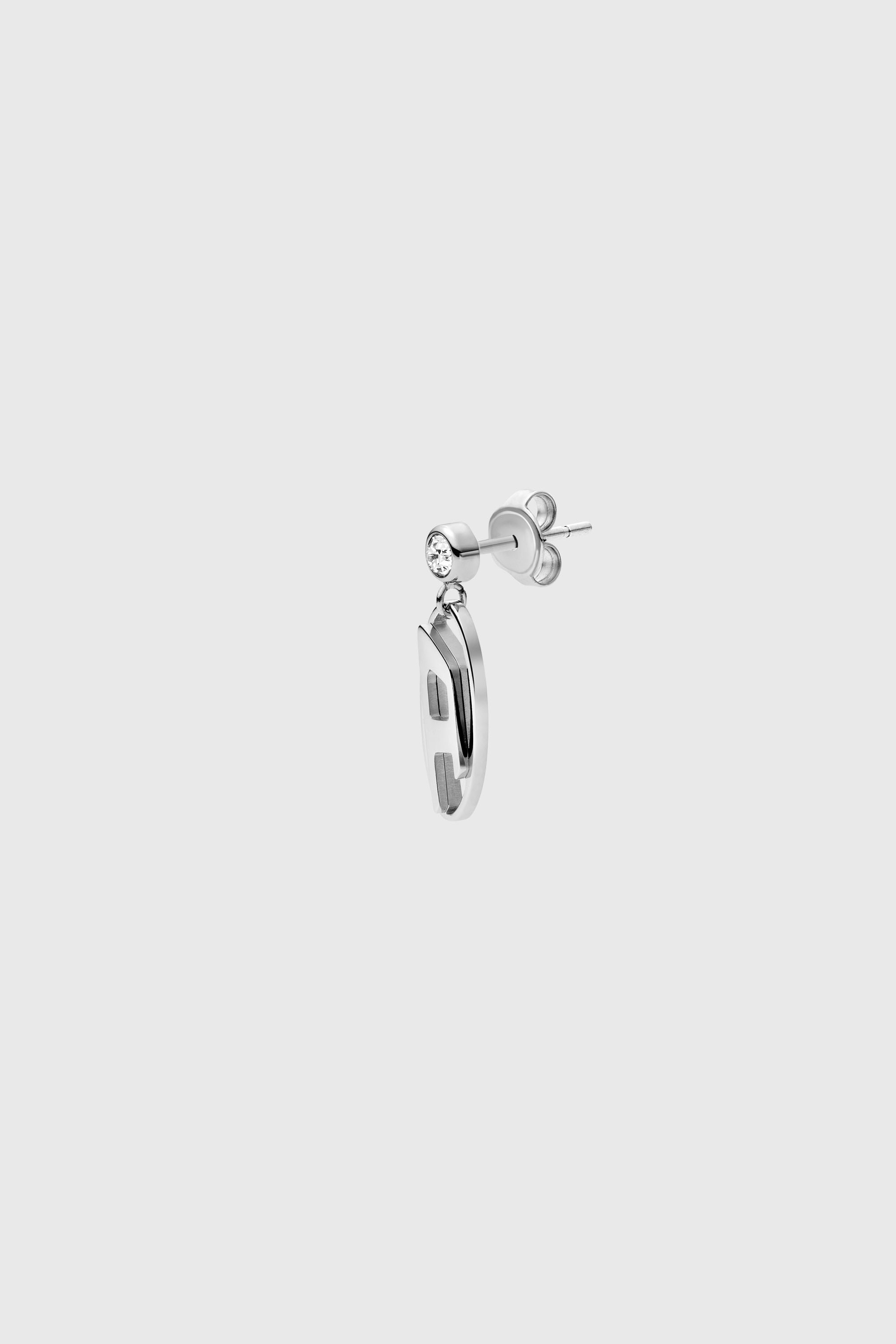 Diesel - DX1655040 JEWELLERY, Pendiente de acero inoxidable Unisex in Plateado - 2